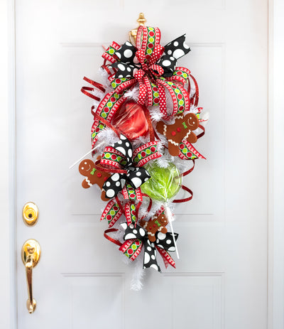 6" x 14" Candy Lollipop Stick: Clear Lime Green
