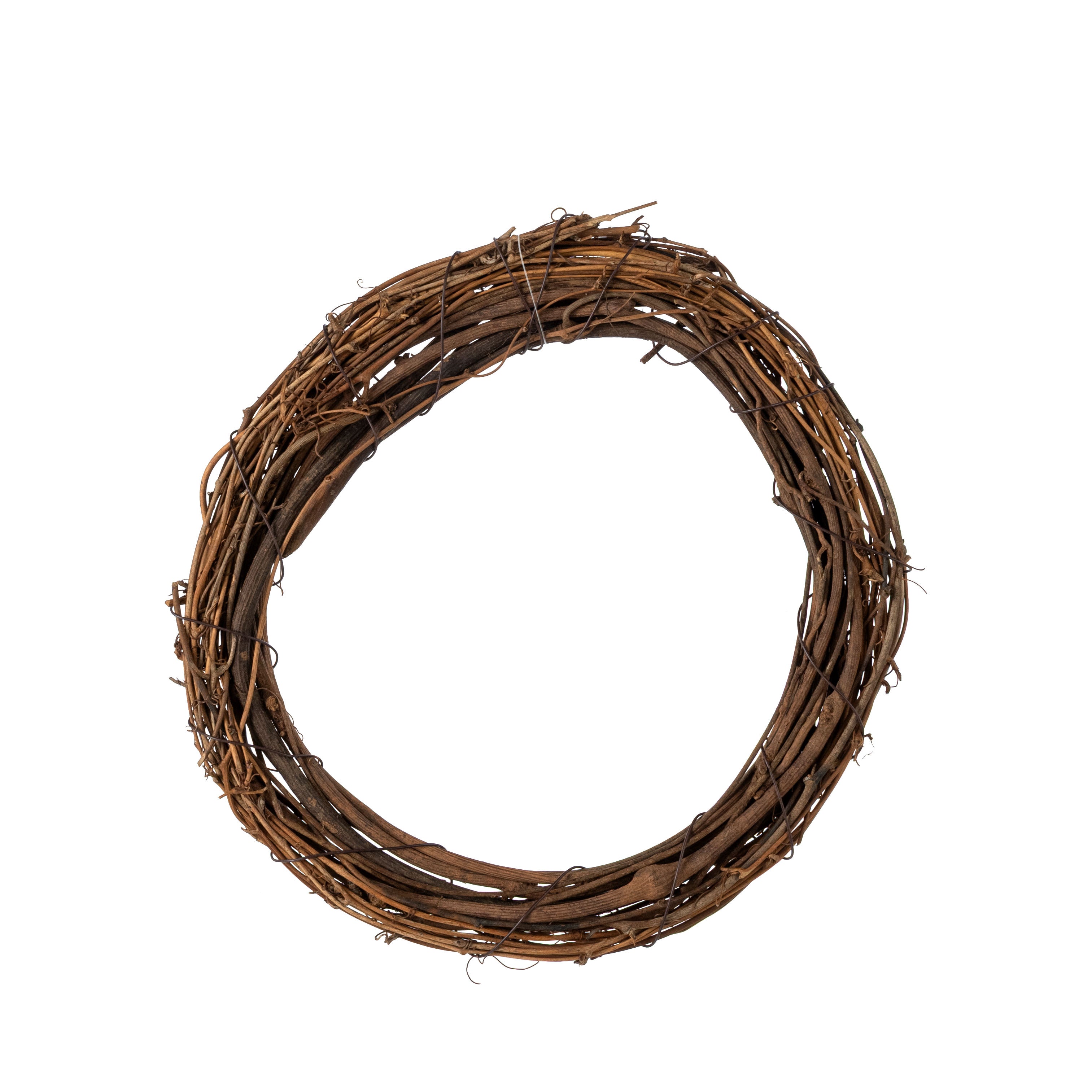 9" Angel Vine Cabinet Wreath