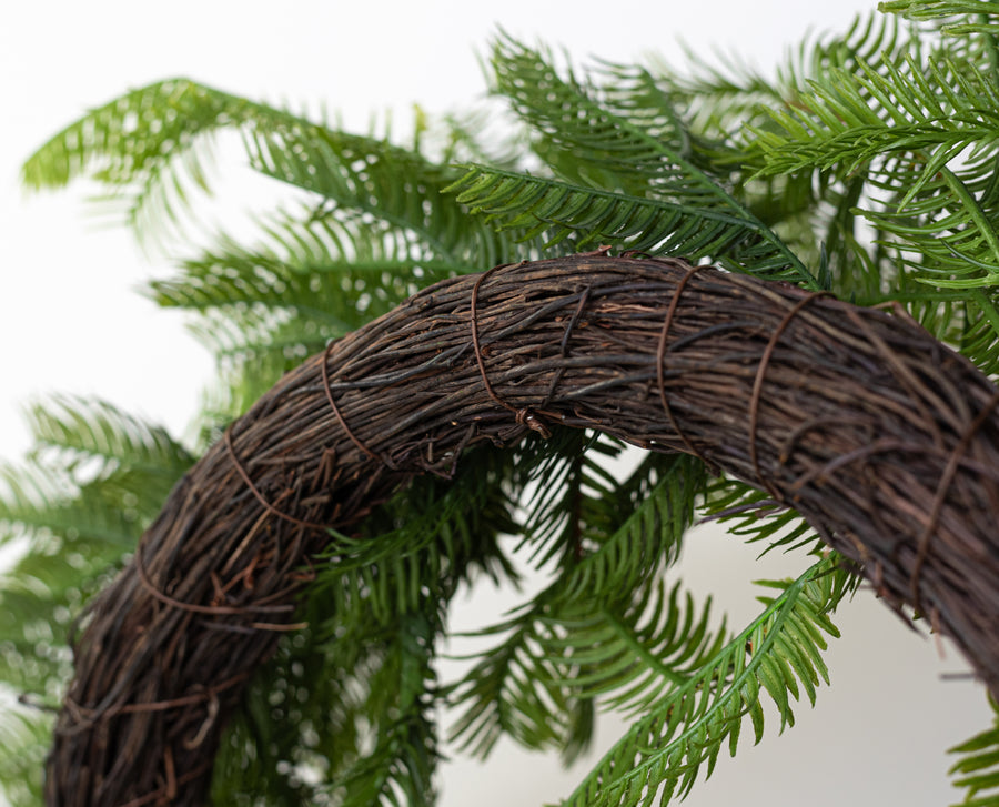24" Real Touch Balsam Pine Wreath