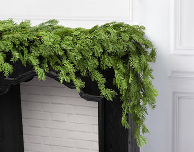 72" Real Touch Balsam Pine Garland