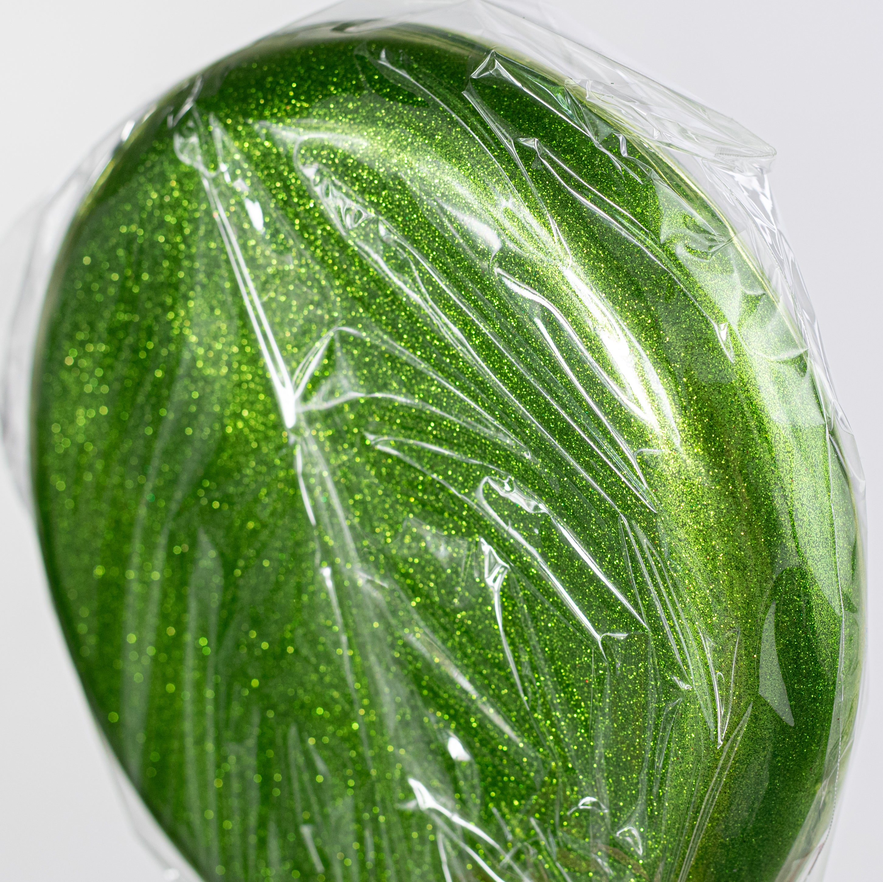 8" x 19" Candy Lollipop Stick: Glitter Lime Green