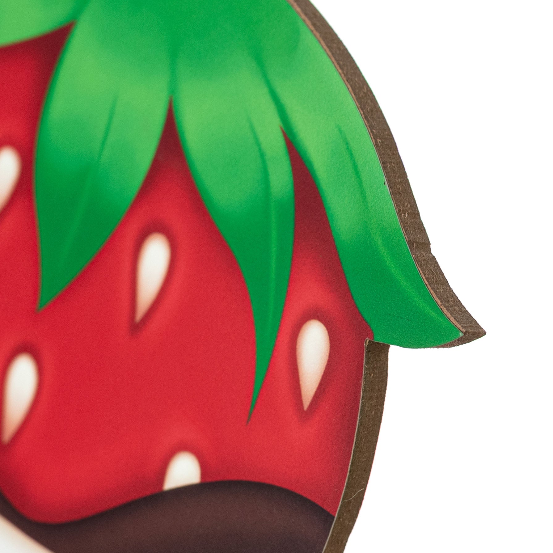 12" Wooden Sign: Chocolate Covered Strawberry