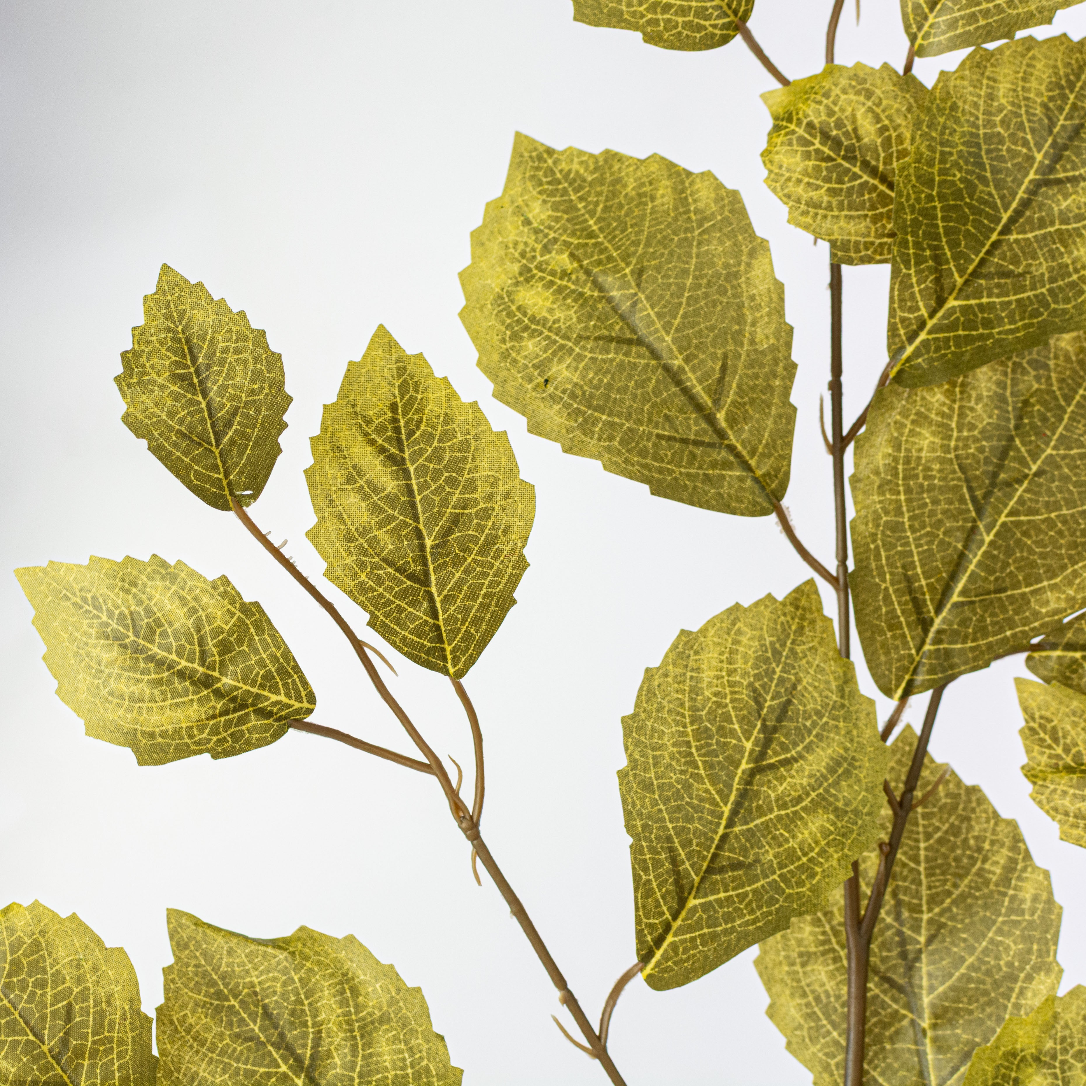 28" Rose Leaf Sprays: Olive Green (12)