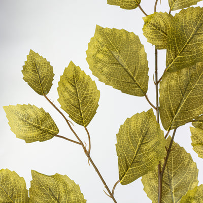 28" Rose Leaf Sprays: Olive Green (12)