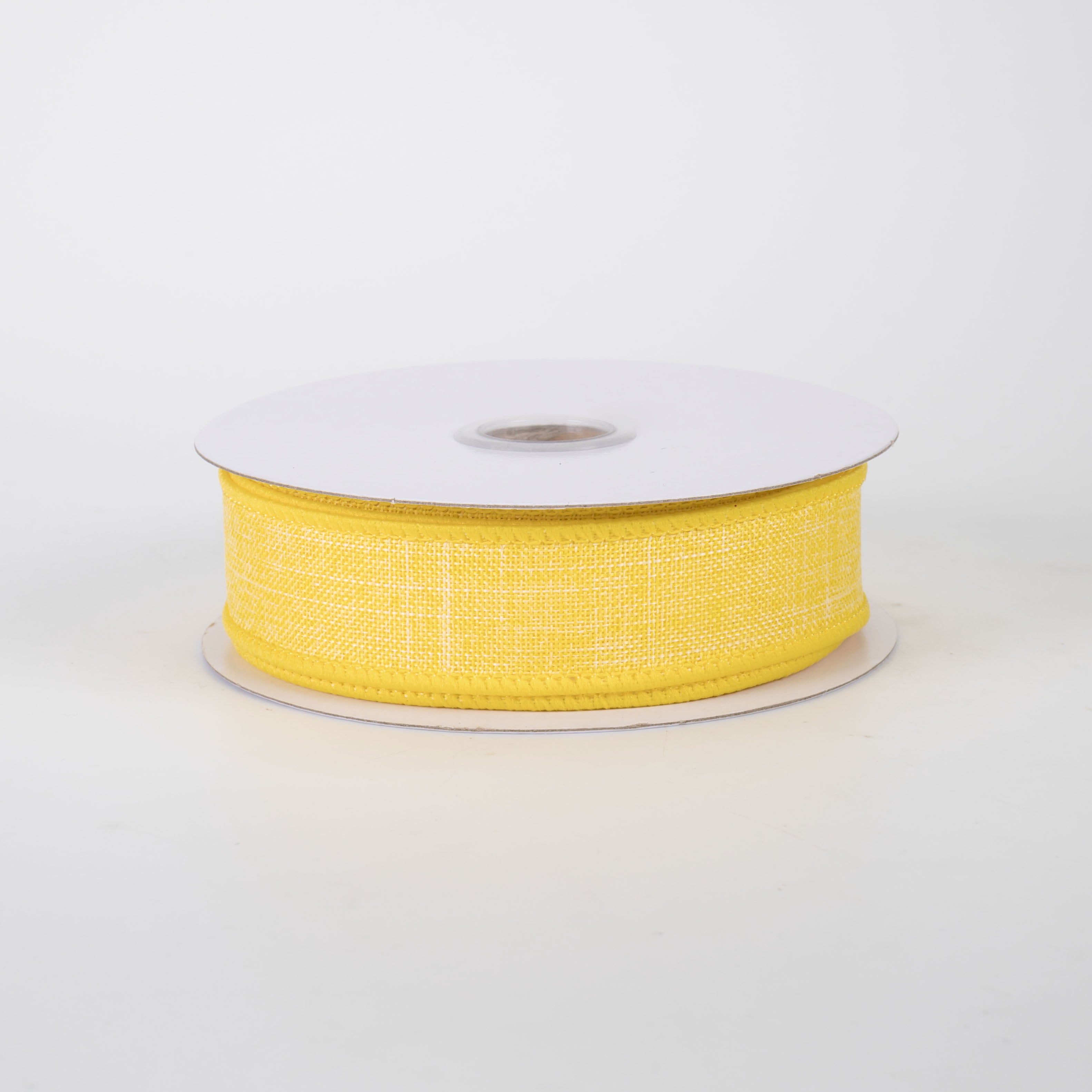 7/8" Royal Canvas Ribbon: Yellow (10 Yards)