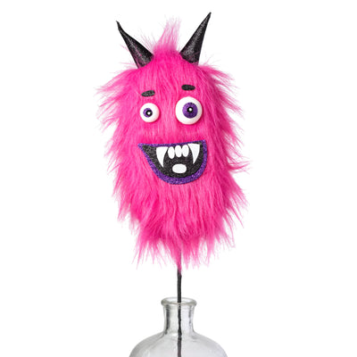 24" Furry Monster Spray: Hot Pink