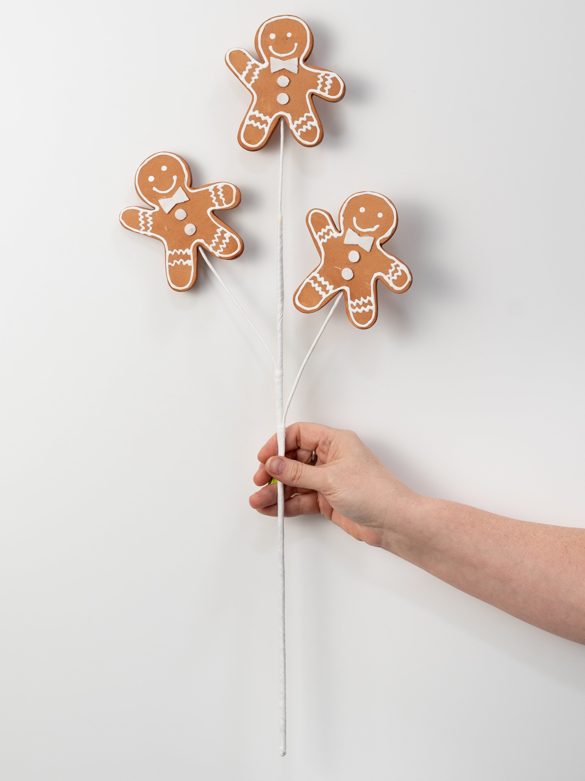24" Gingerbread Cookie Man Spray