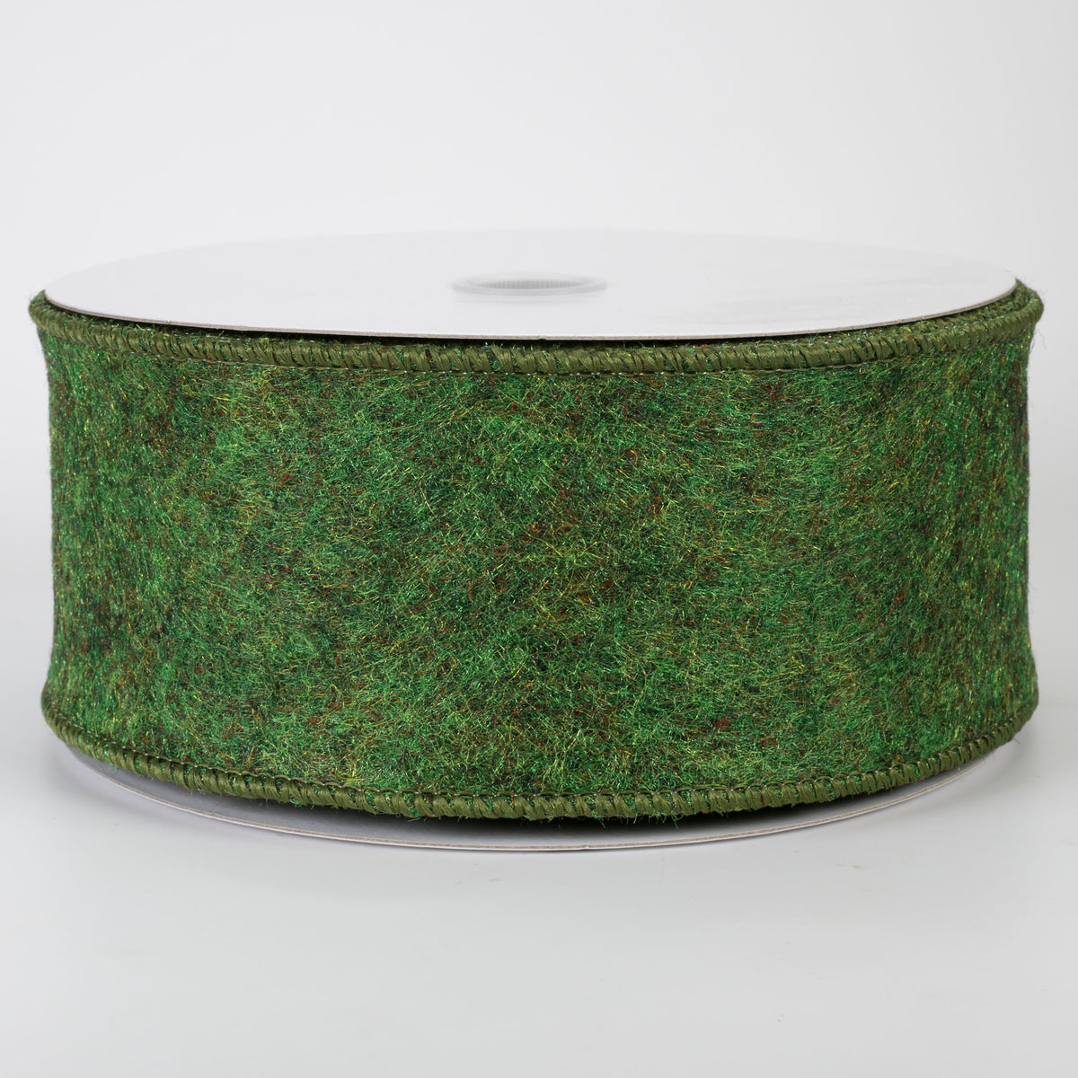 Maradji Ribbon-Trimmed Wool Felt Rancher in Green M/L BS11 Rancher | Mens Wide Brim Felt Fedora Hat – American Hat Makers main image 2