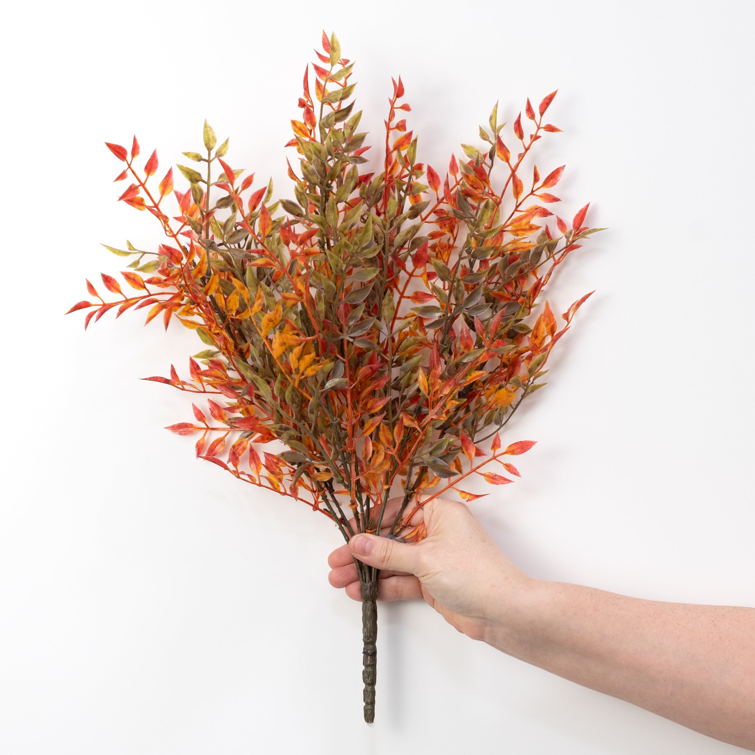 18" Fall Smilax Greenery Bush