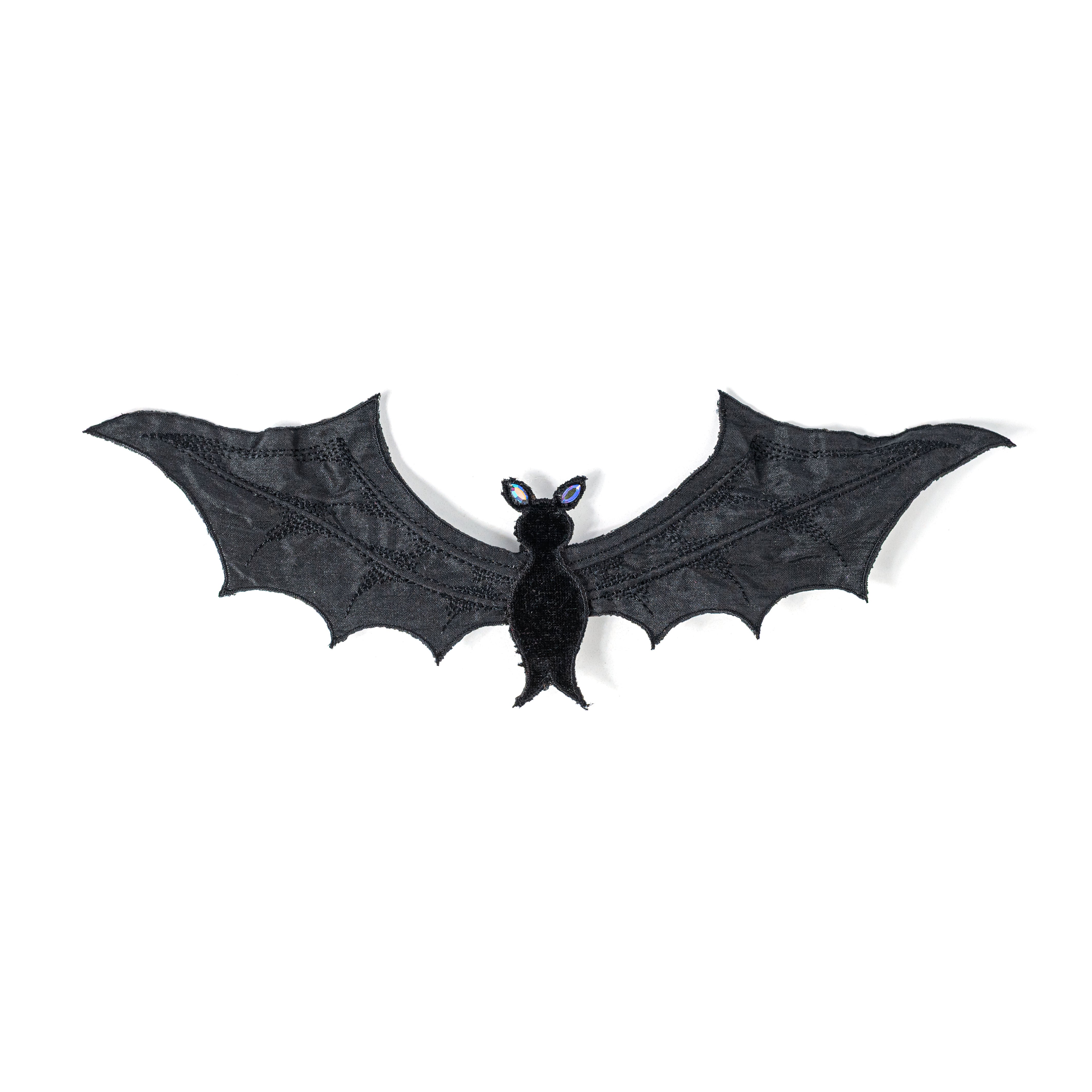 [D Stevens] 11" Dupioni Flying Bat Clip