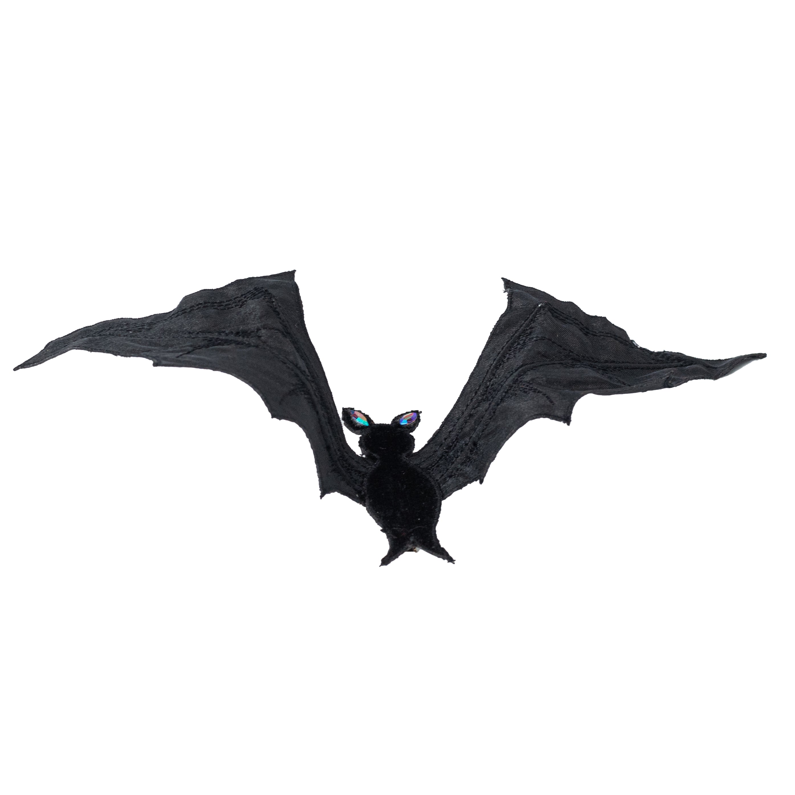 [D Stevens] 15" Dupioni Flying Bat Clip