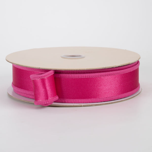 yilon Satin ribbon tops ピンク 7/8