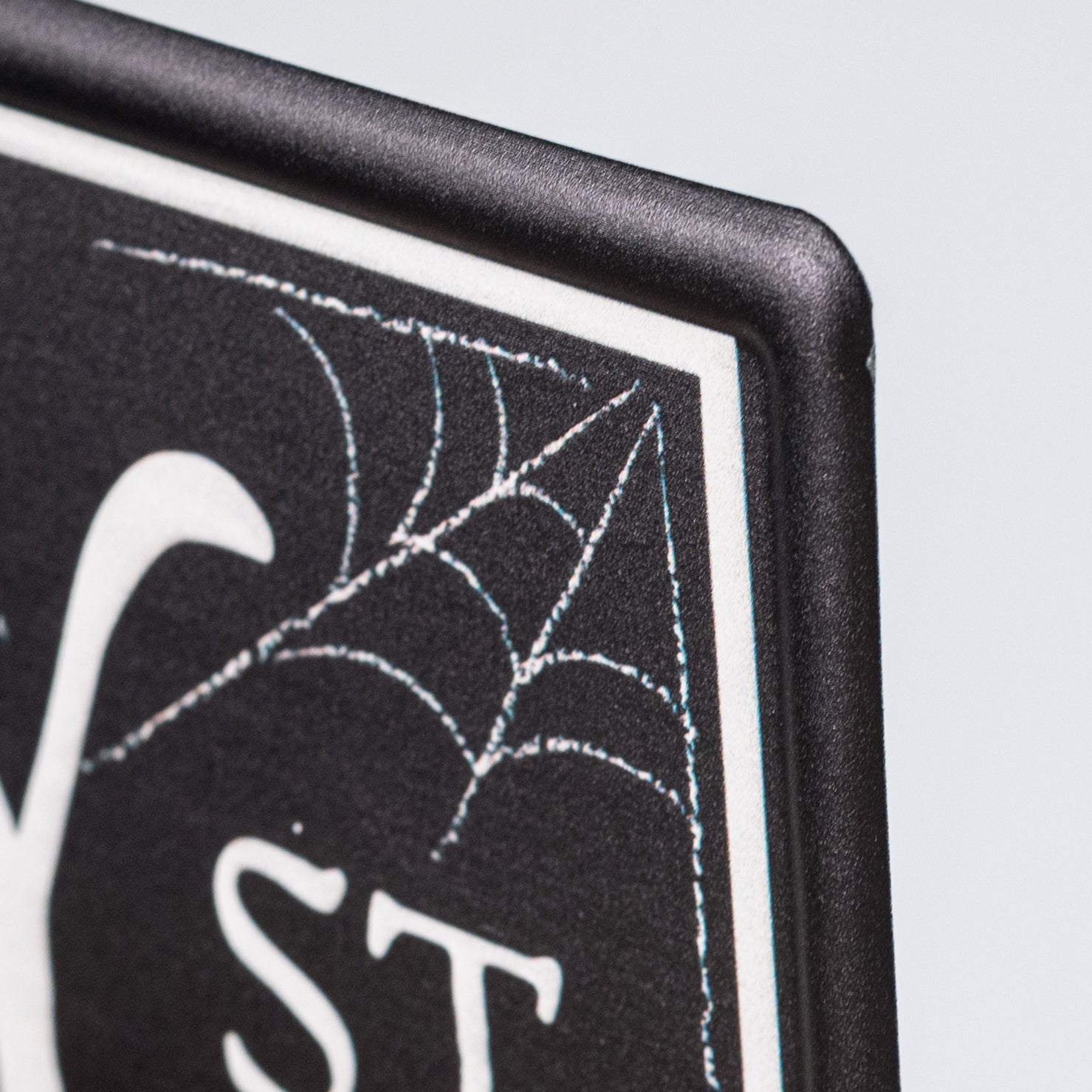 15" Embossed Metal Sign: Spooky Street Ghost