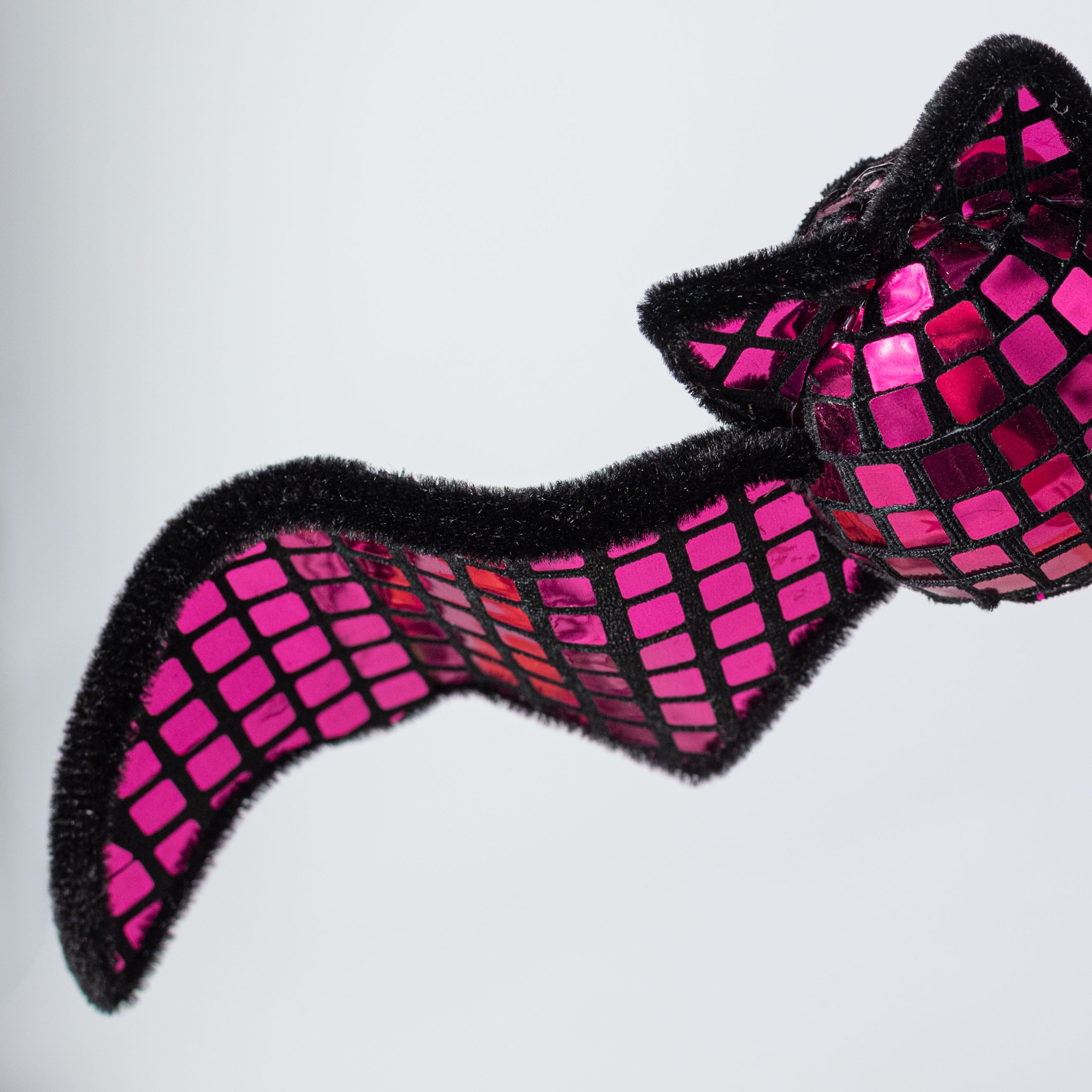 25" Mirror Disco Ball Bat Spray: Fuchsia Pink
