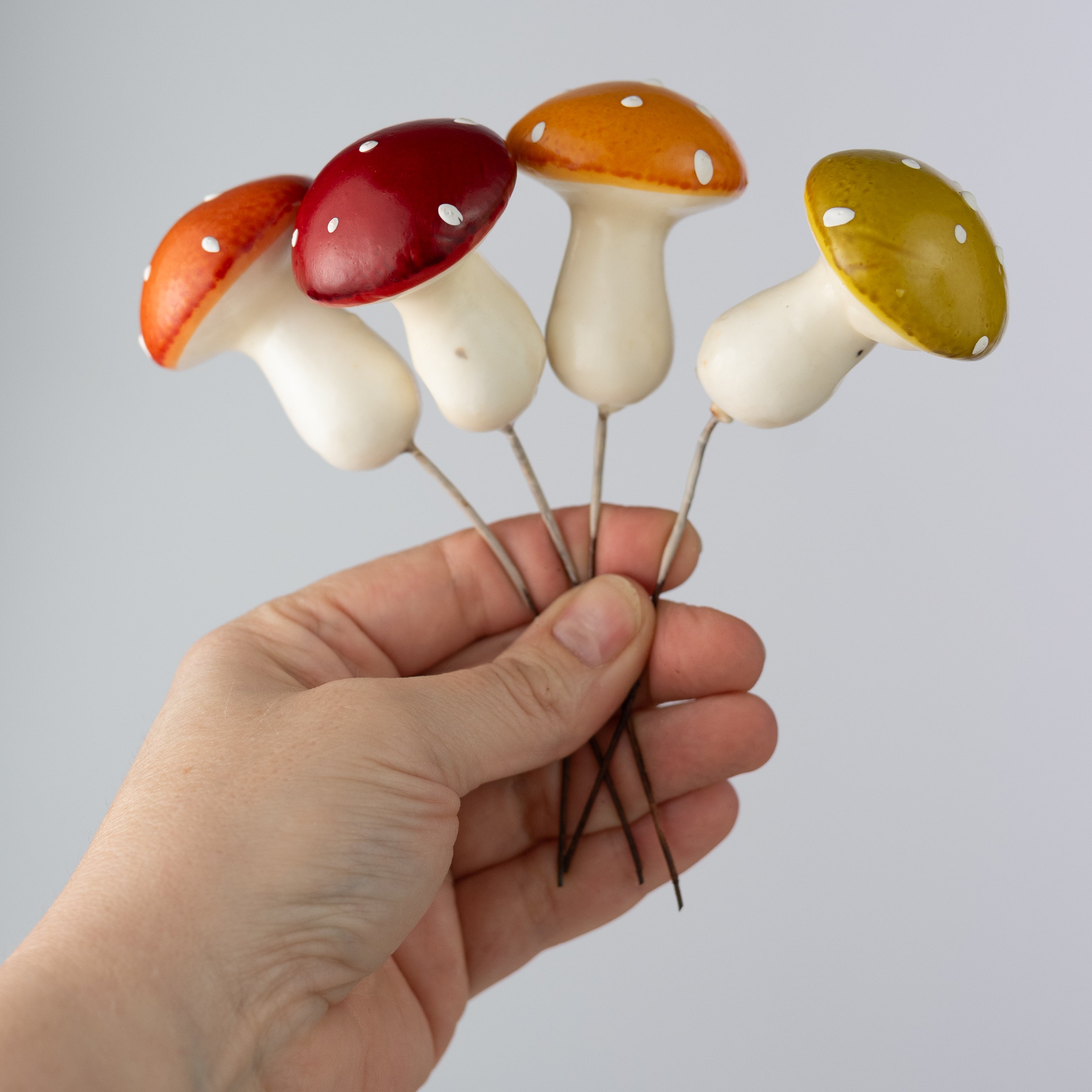 2" Assorted Mushroom Picks (Box of 24)