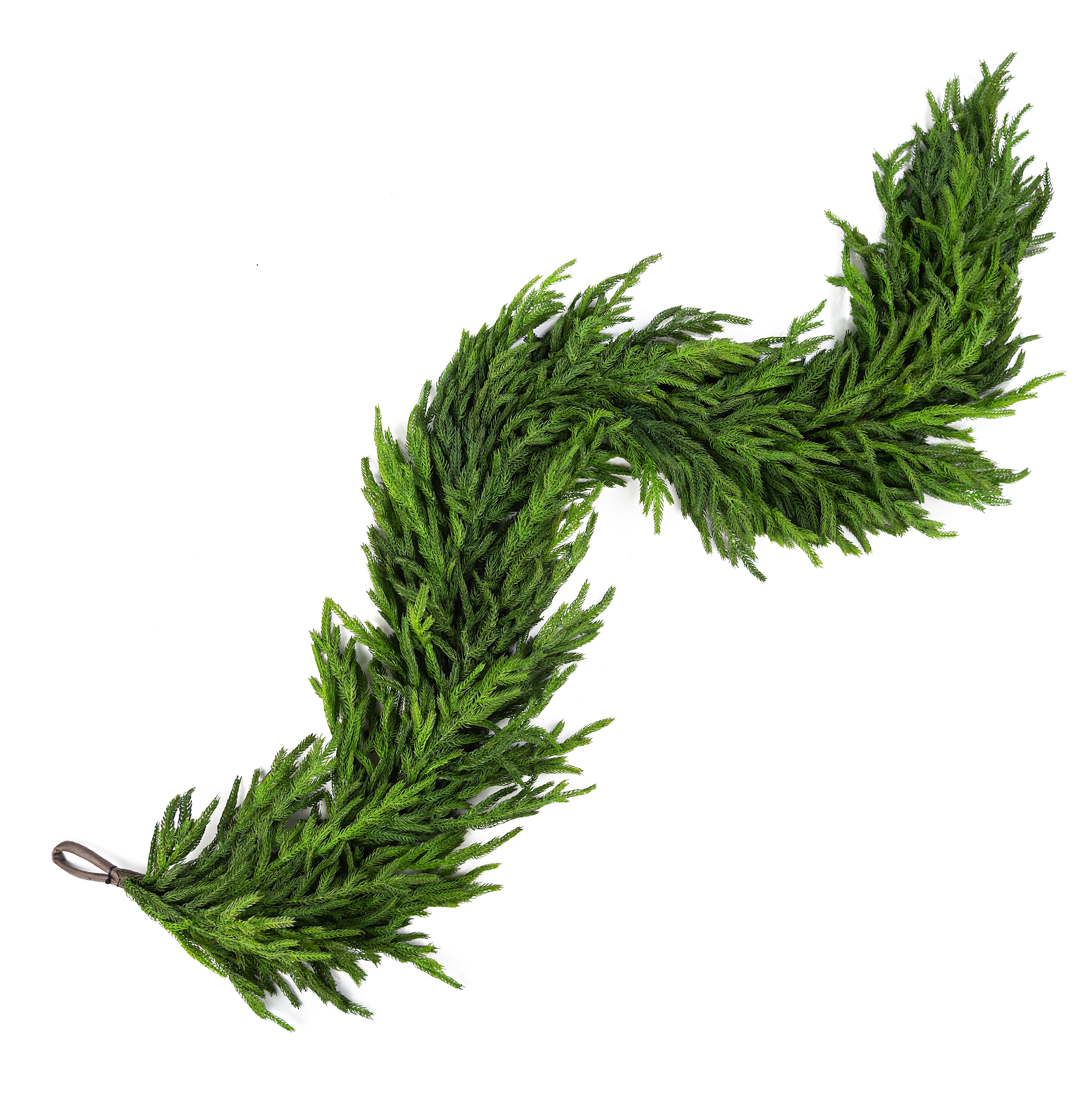 6' Real Touch Norfolk Pine Premium Full Garland