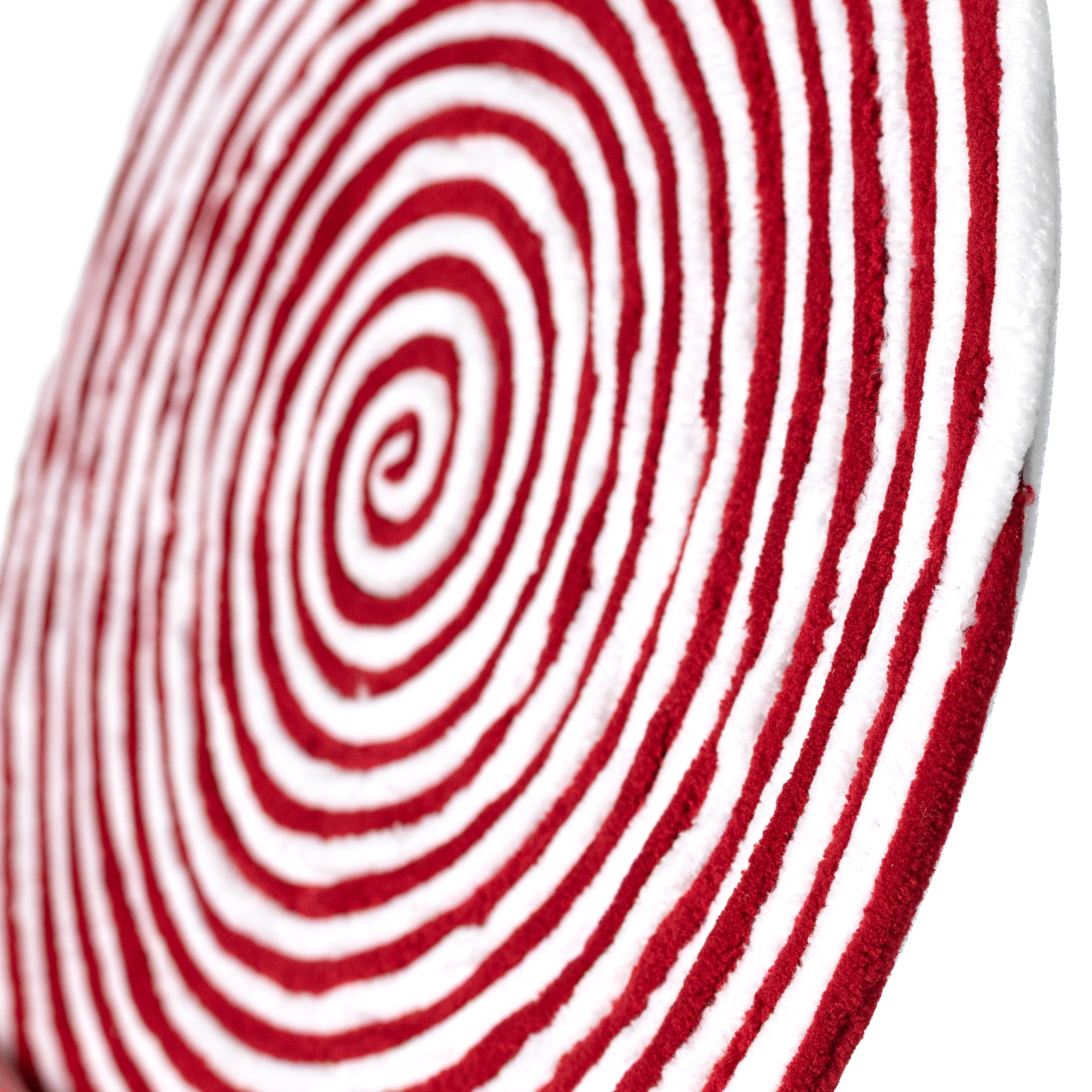 13" x 33" Jumbo Chenille Peppermint Swirl Lollipop Spray
