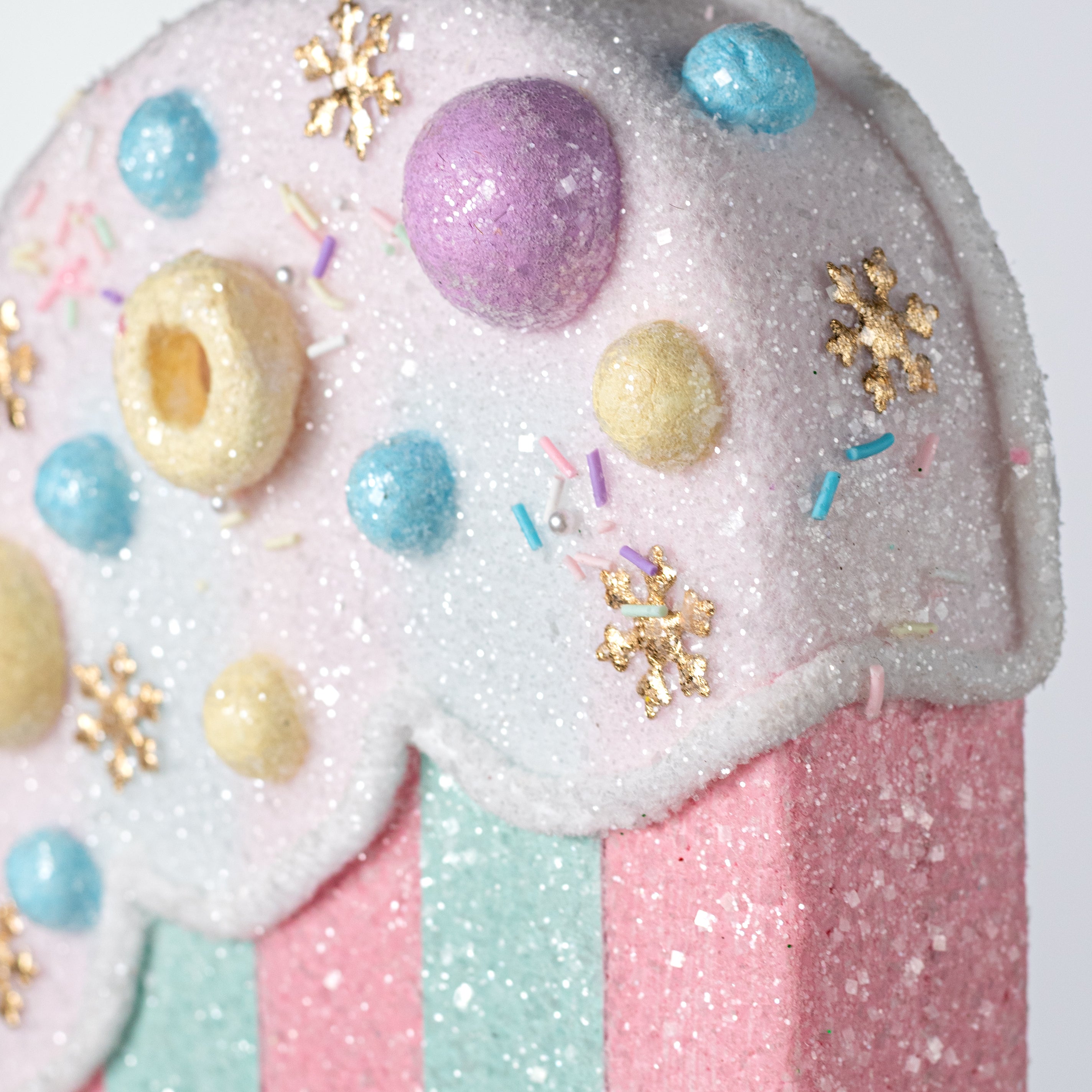20" Oversized Dipped Popsicle: Mint Blue & Pink