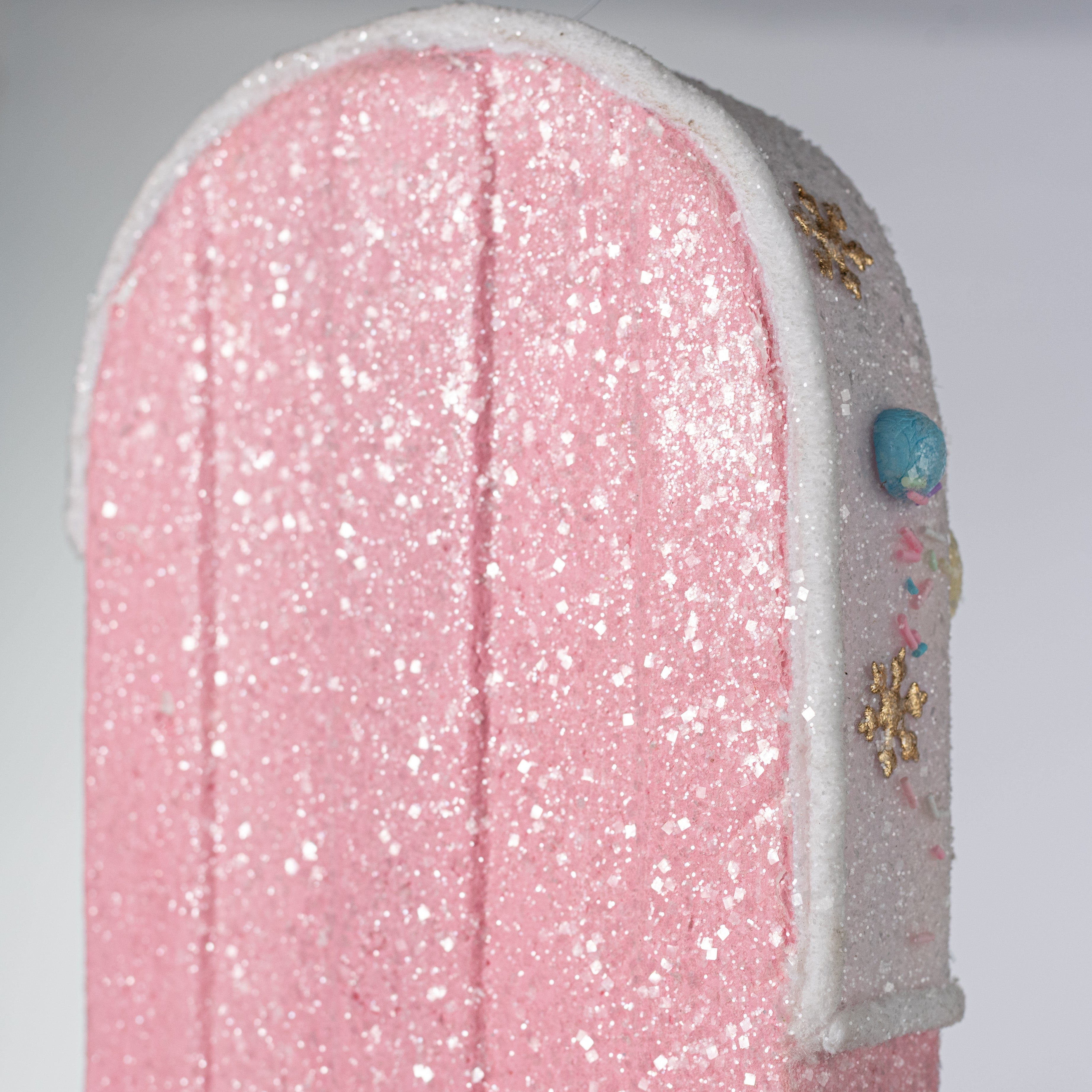 20" Oversized Dipped Popsicle: Mint Blue & Pink