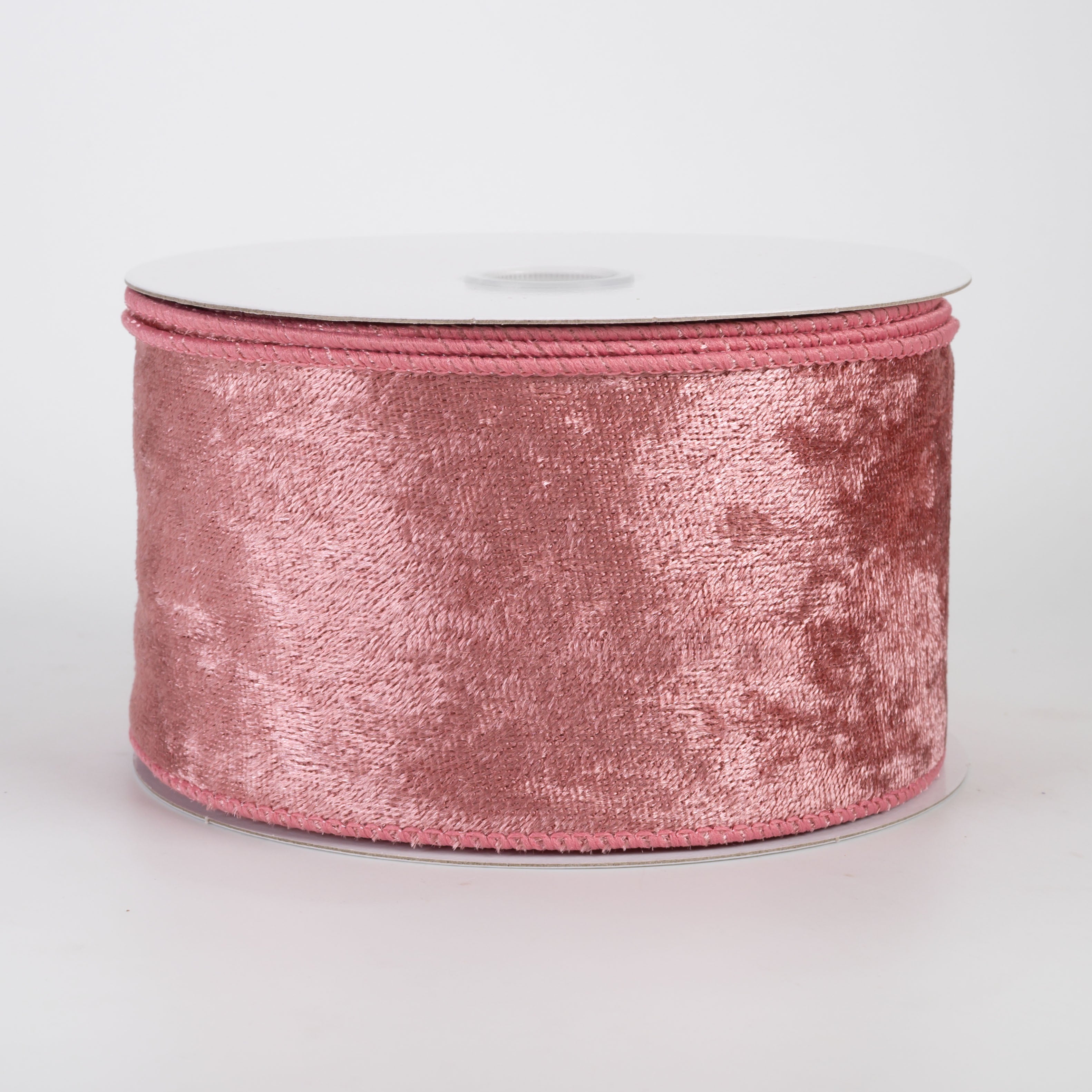 2.5" Lush Velvet Ribbon: Rose Pink (10 Yards)