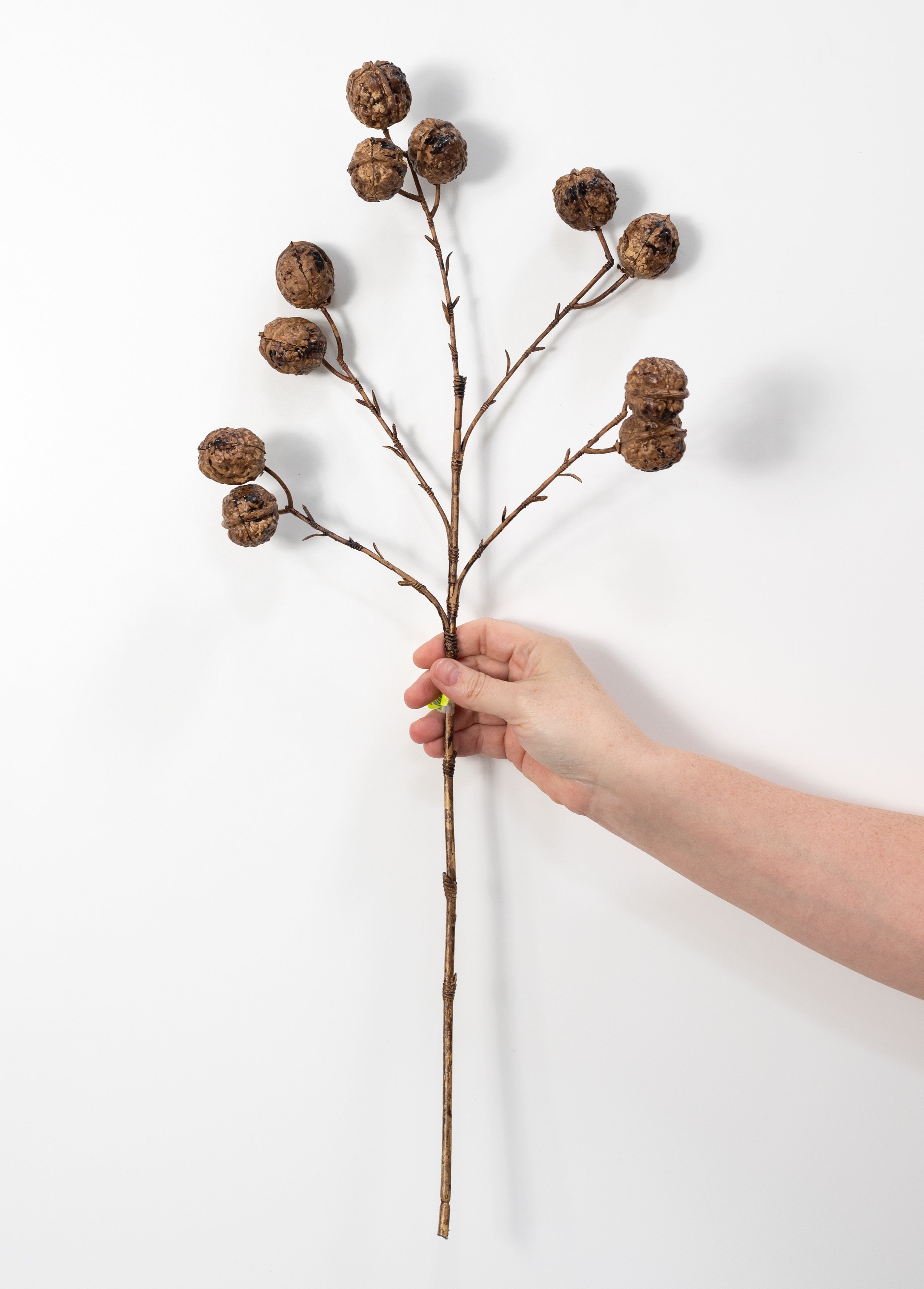 25" Artificial Walnut Spray