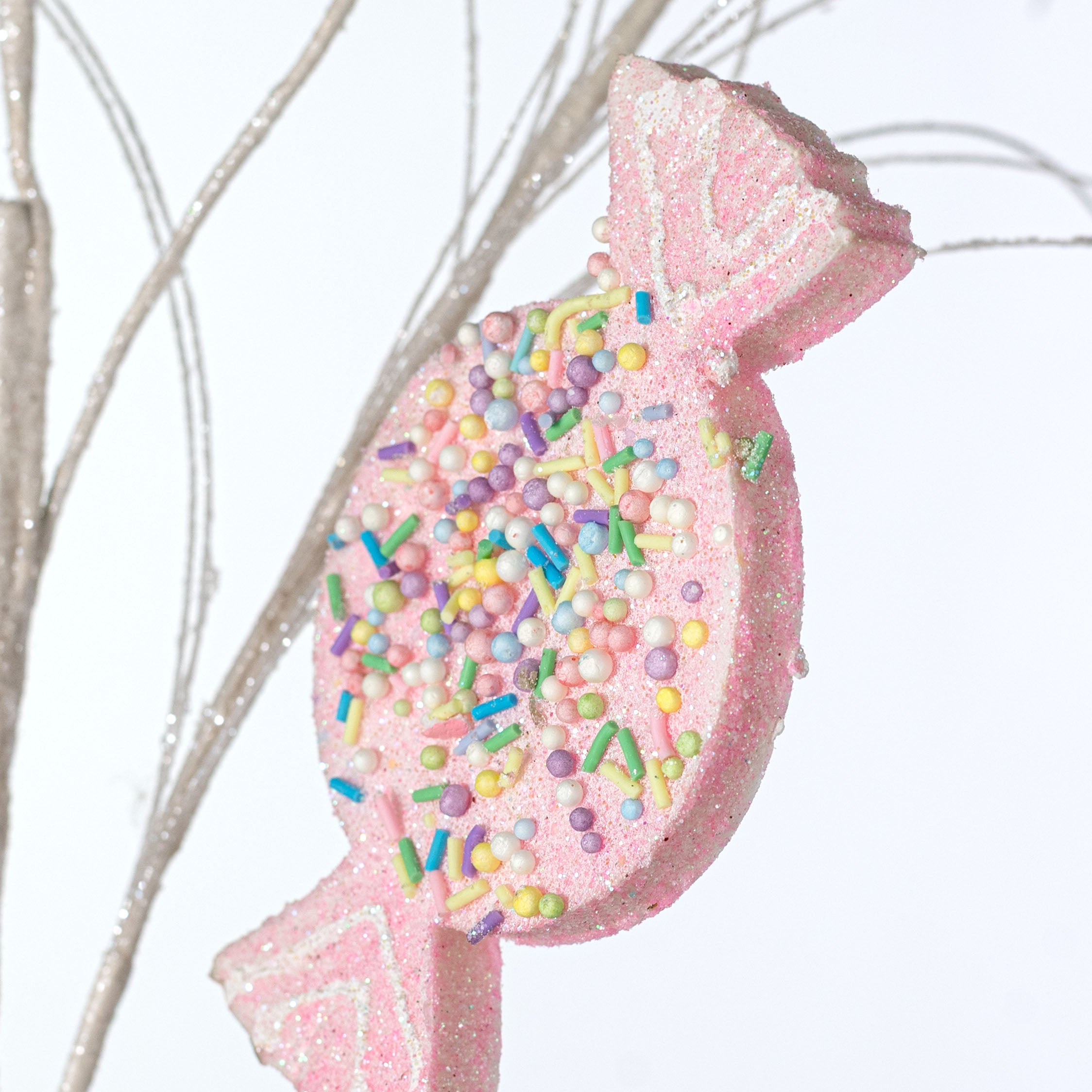 32" Pastel Sprinkle Wrapped Candy Spray
