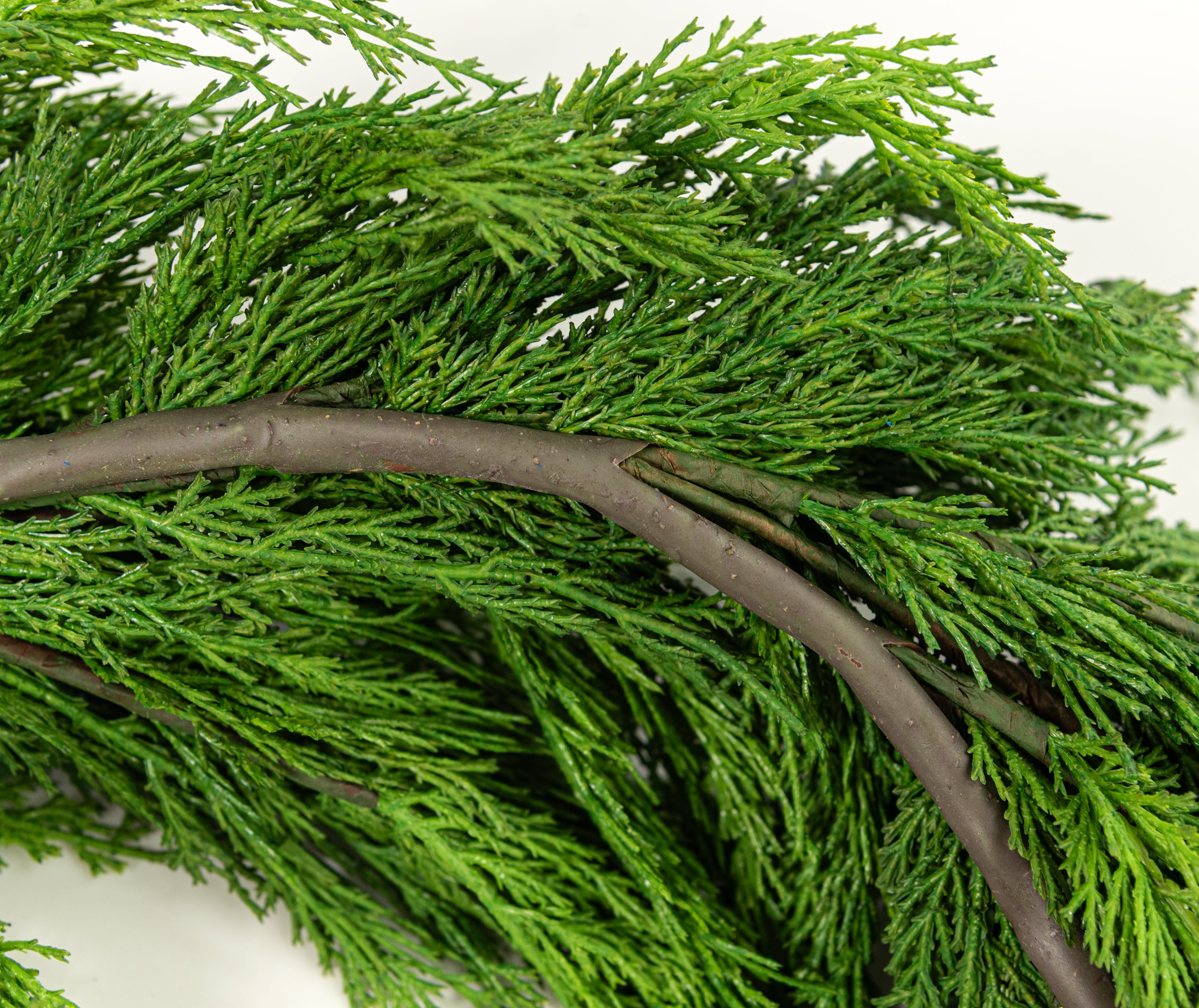 71" Faux Cedar Premium Full Garland