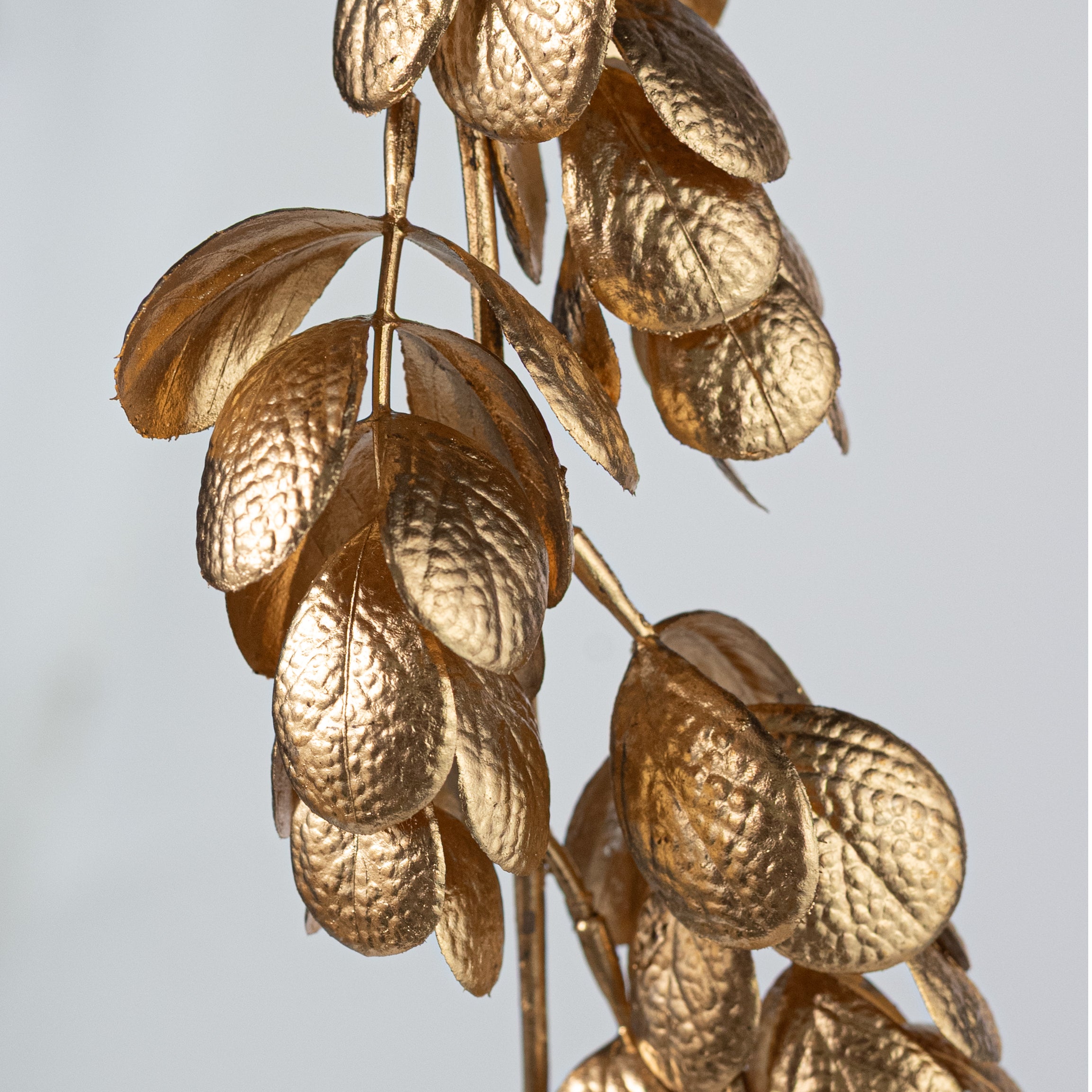 6" Metallic Hops Garland: Gold