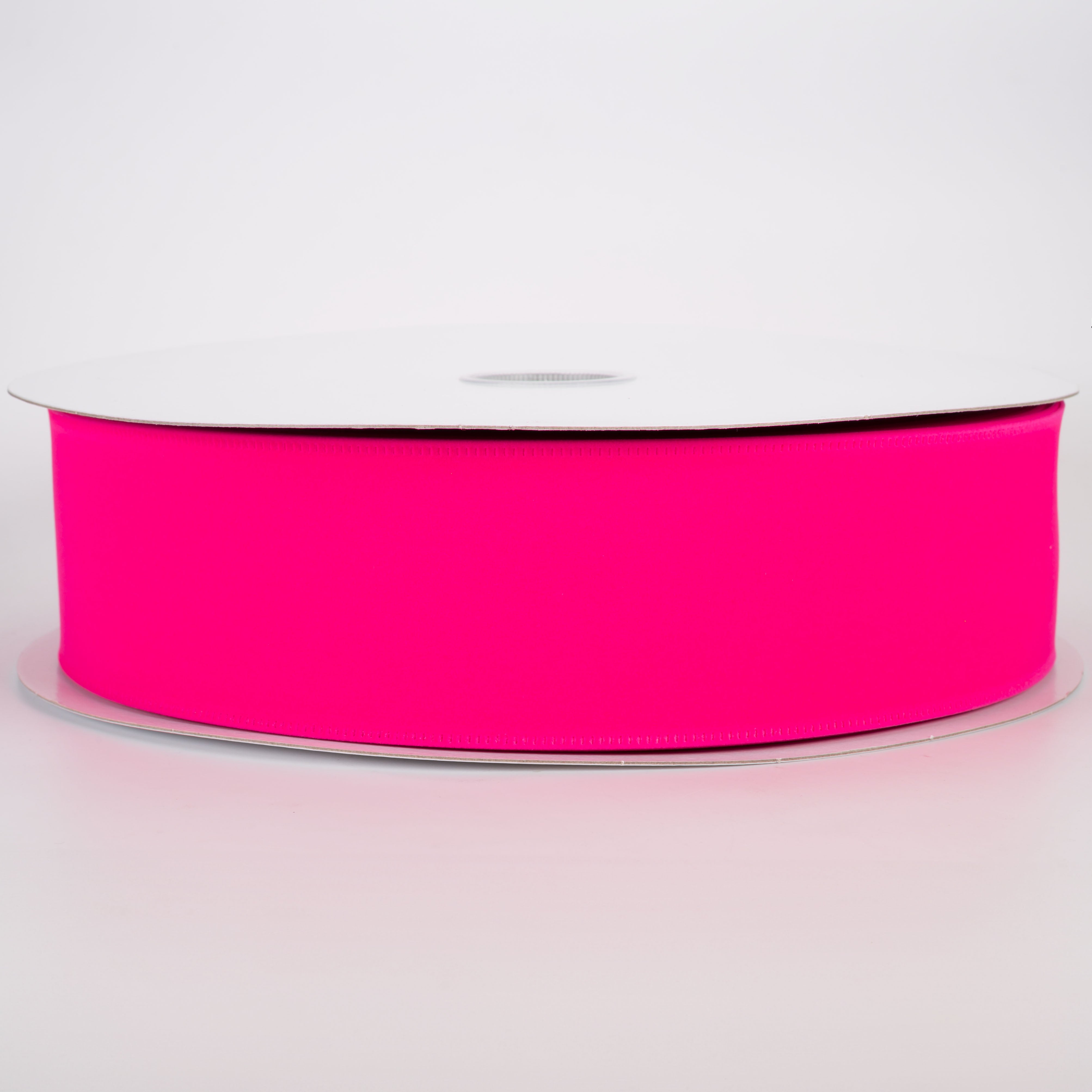 2.5" Value Velvet Ribbon: Neon Hot Pink (50 Yards)