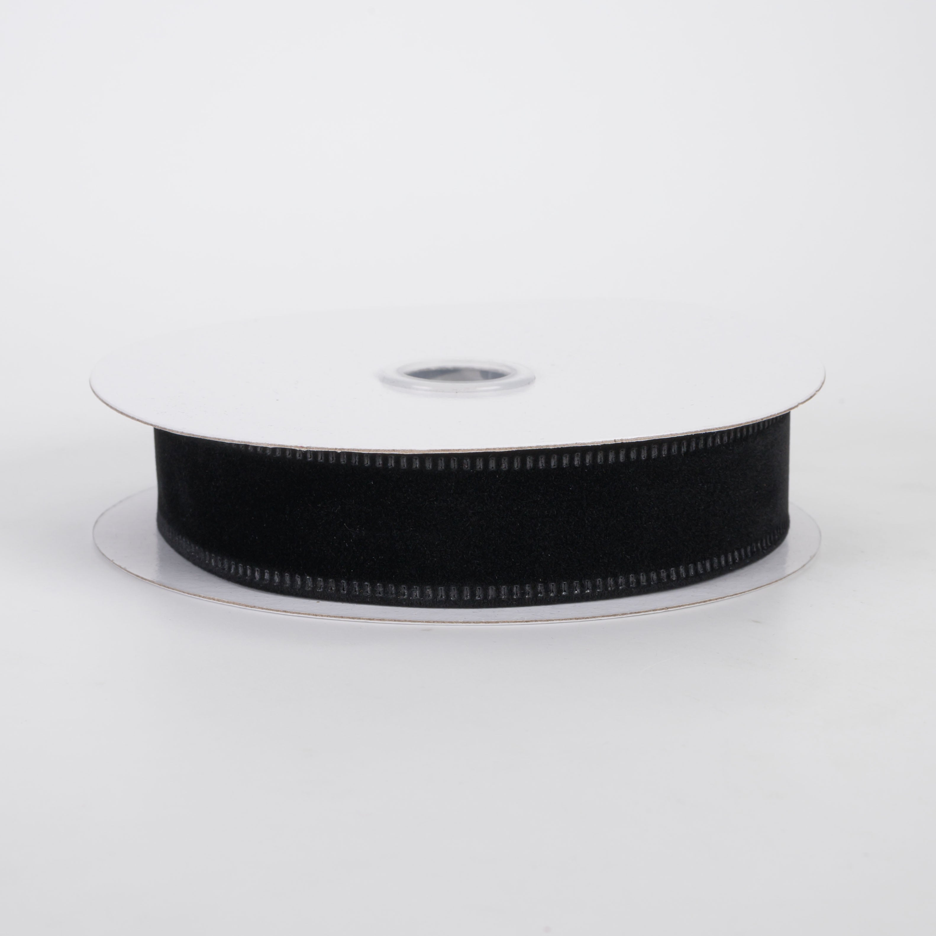 7/8" Value Velvet Ribbon: Black (10 Yards)