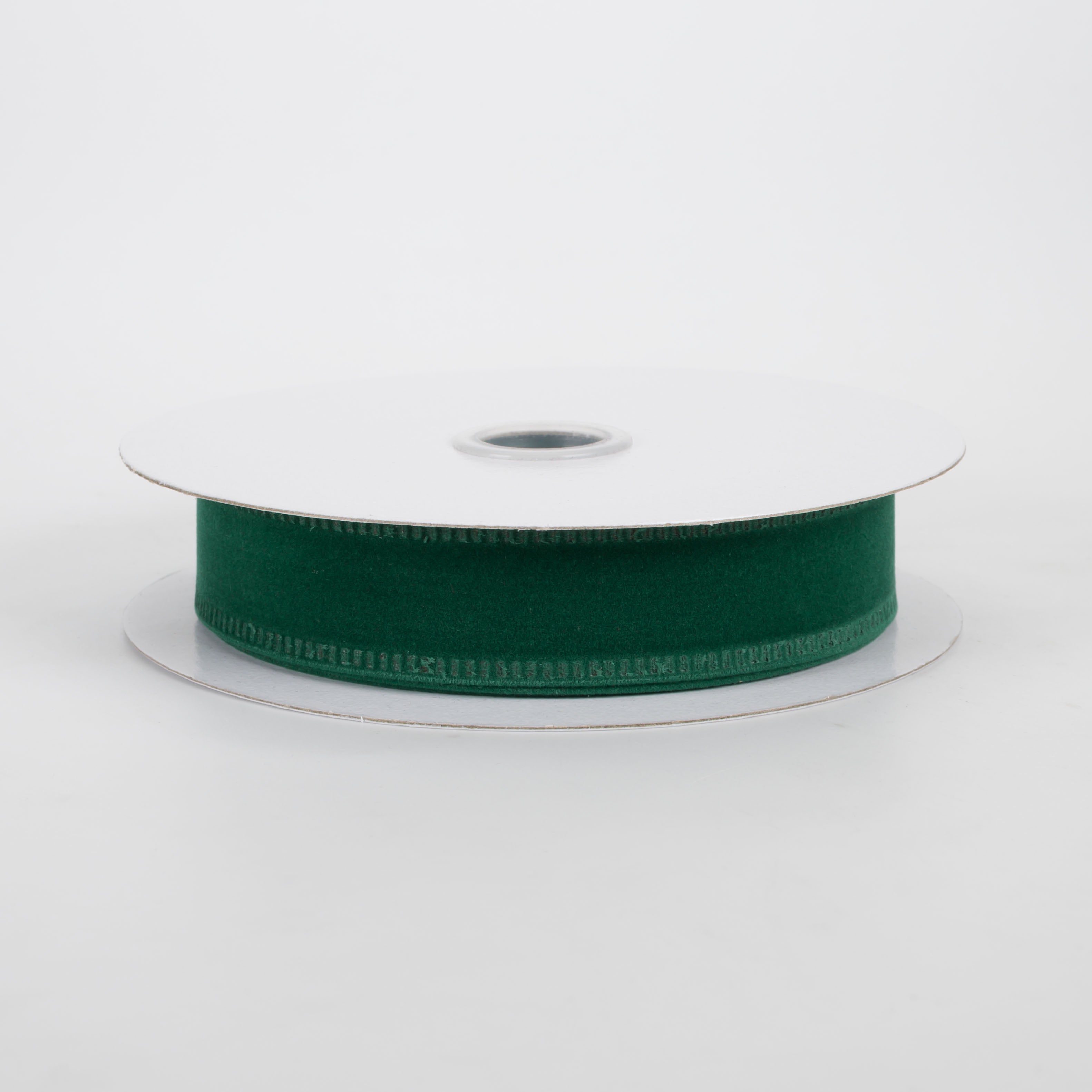 7/8" Value Velvet Ribbon: Emerald Green (10 Yards)