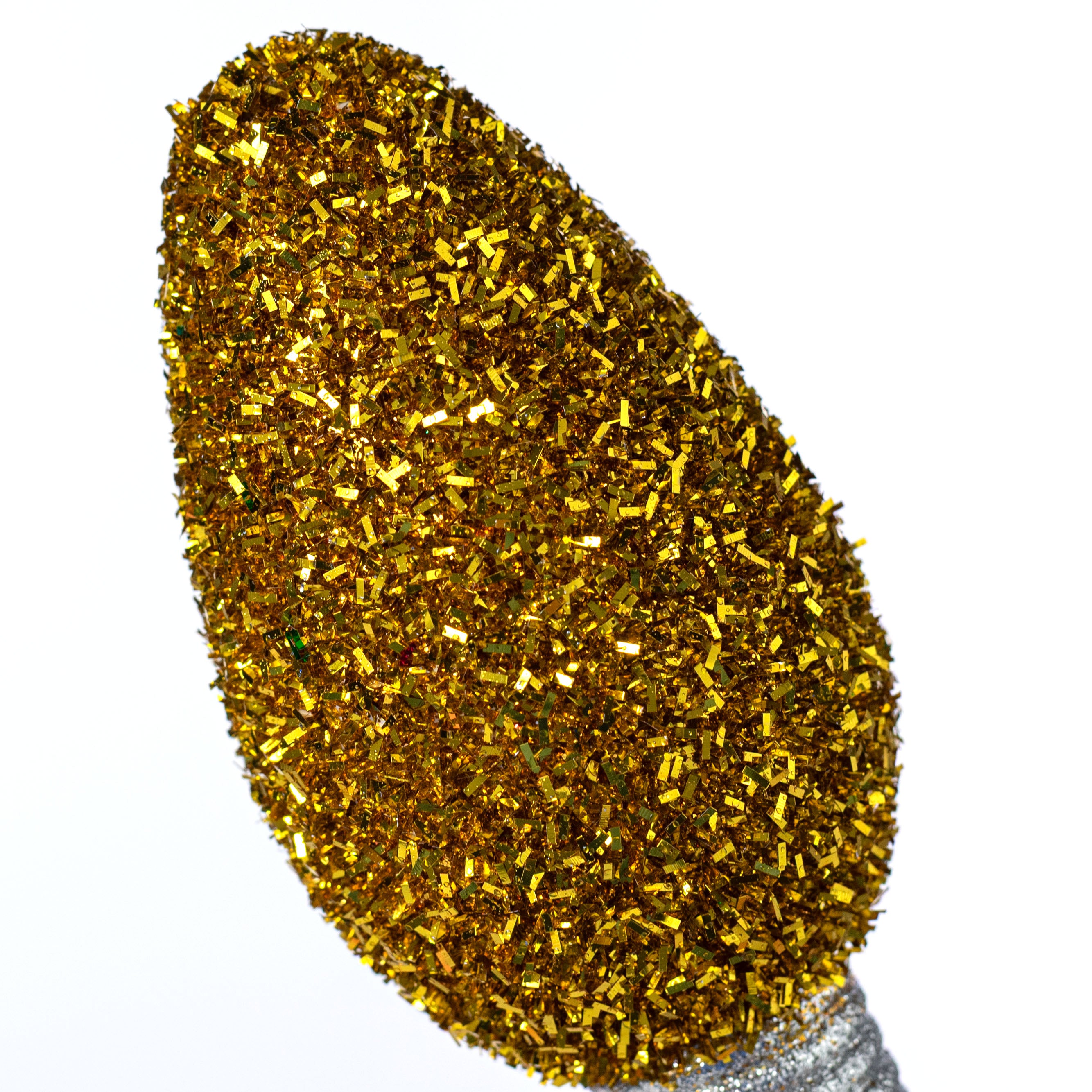 36" V-Cut Foil Jumbo Christmas Light Bulb Spray: Traditional Multicolor