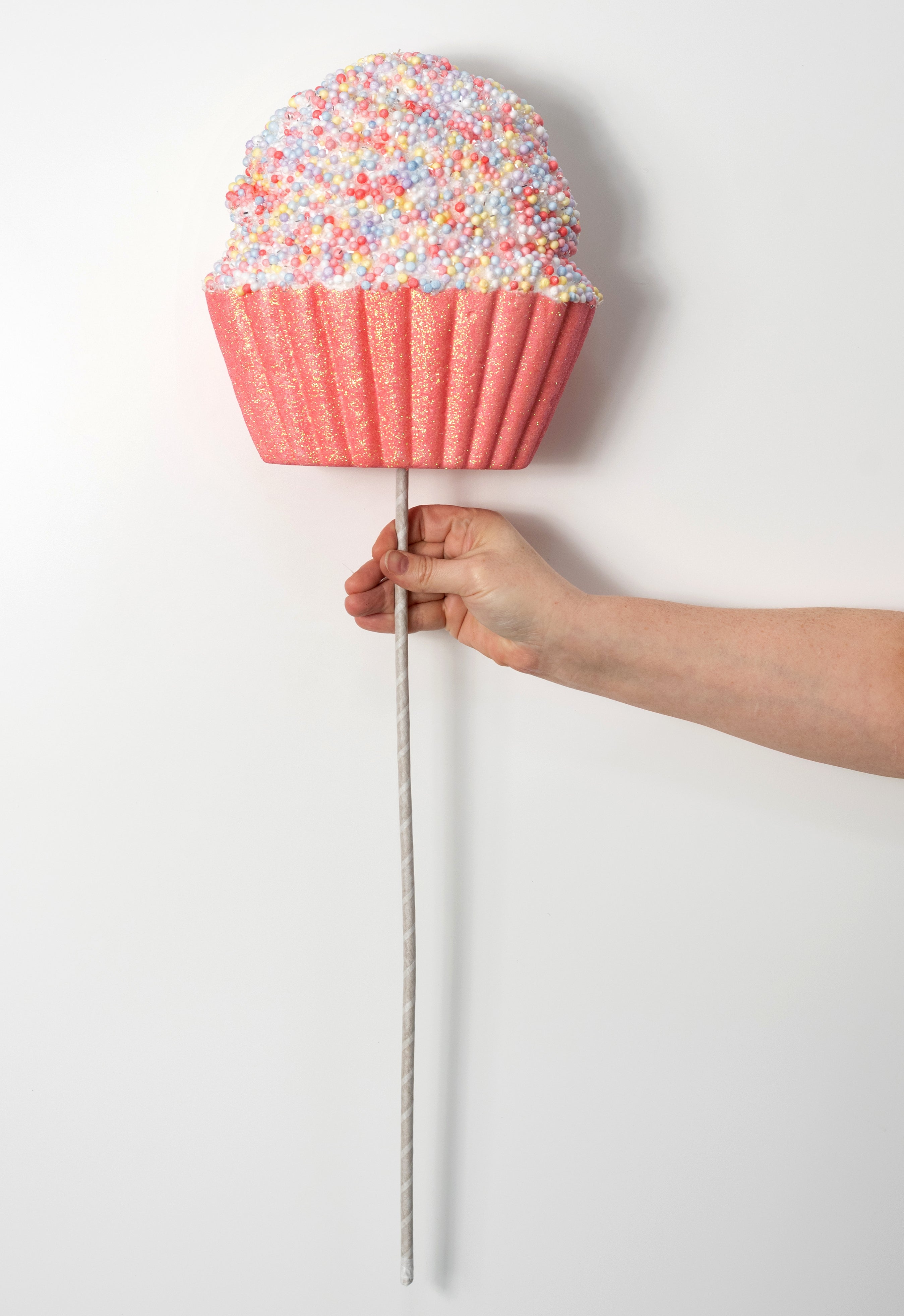 9" x 28" Jumbo Pastel Sprinkle Cupcake Spray