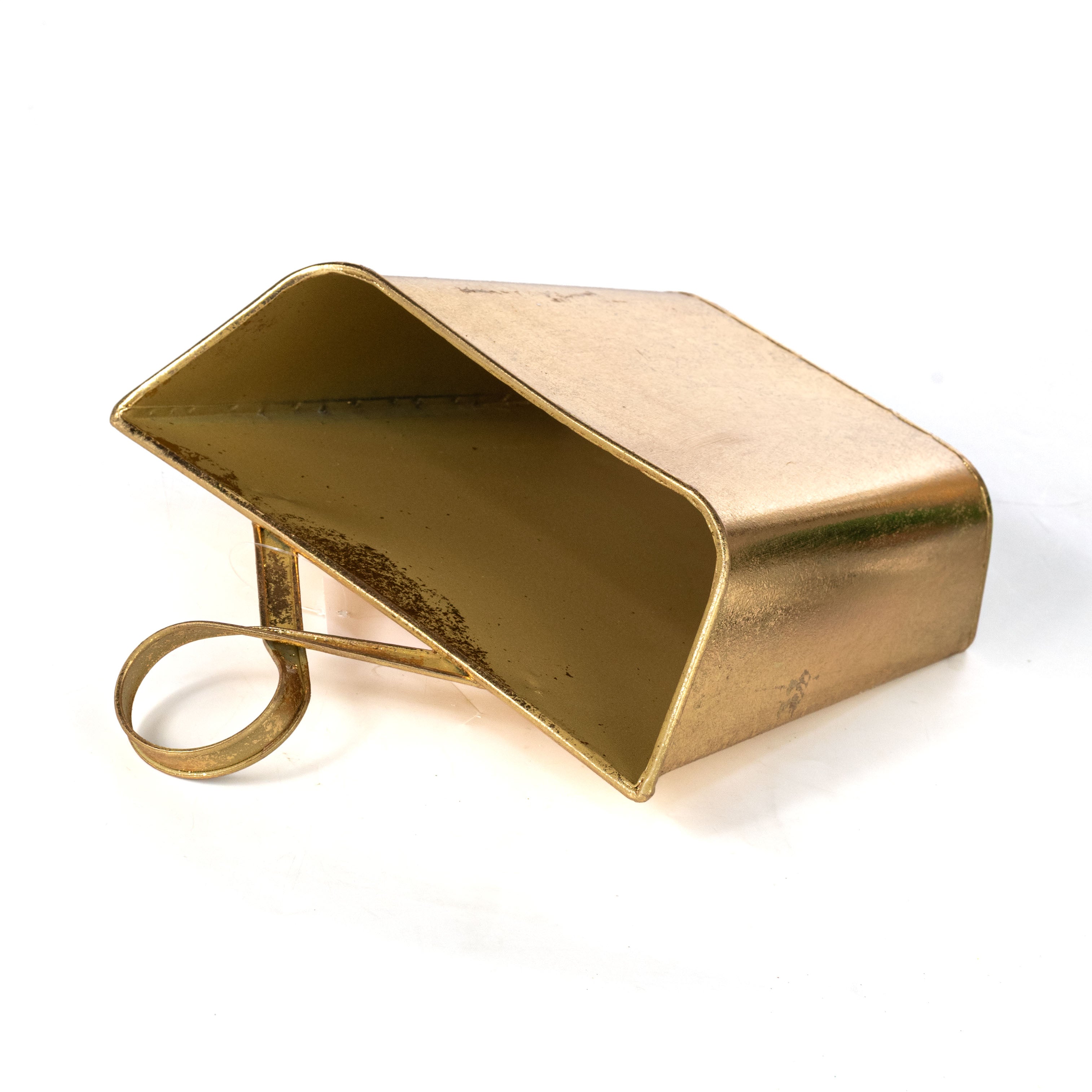 11" Metal Wall Pocket: Dazzling Gold