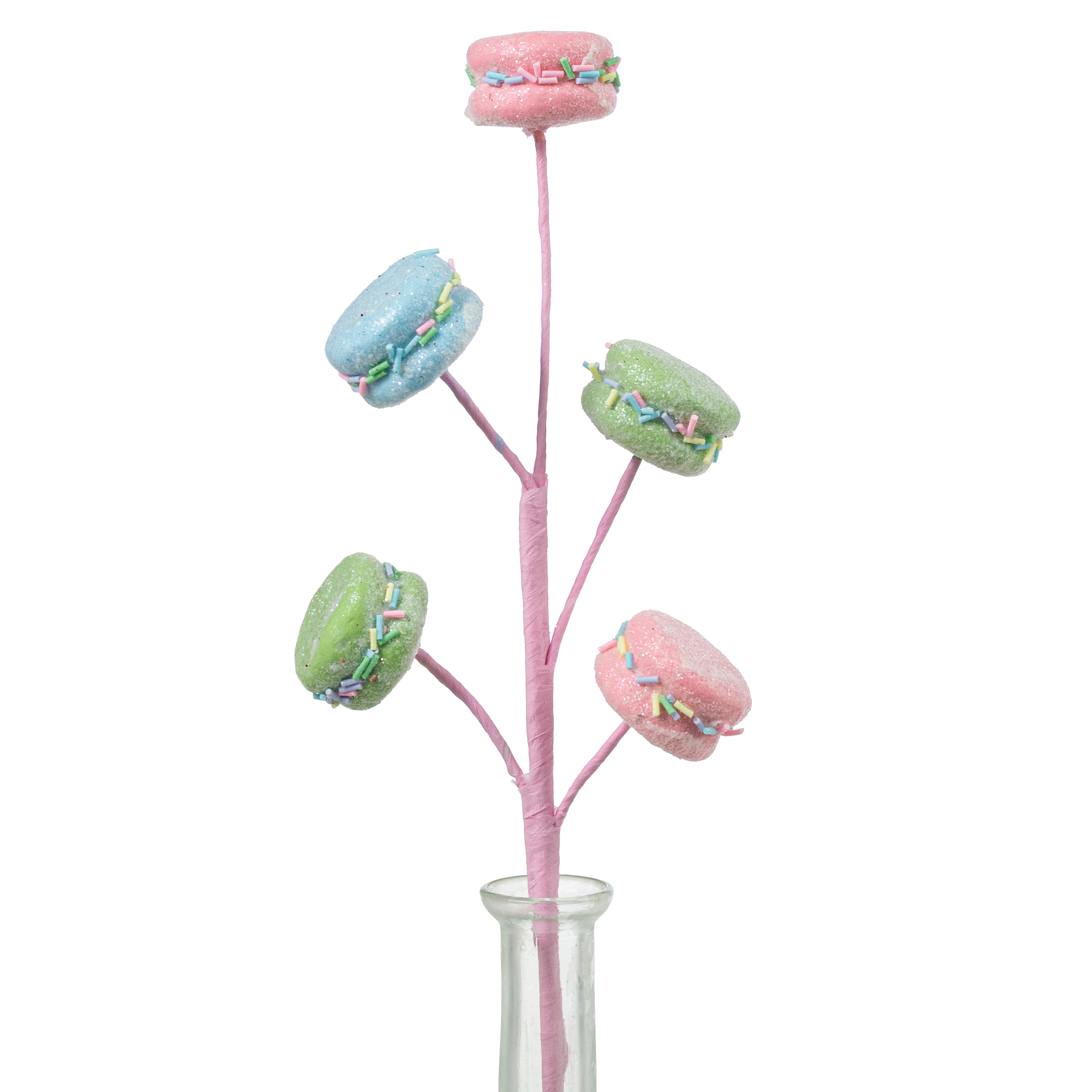 15" Macaron Sprinkle Spray: Pastel Multicolor
