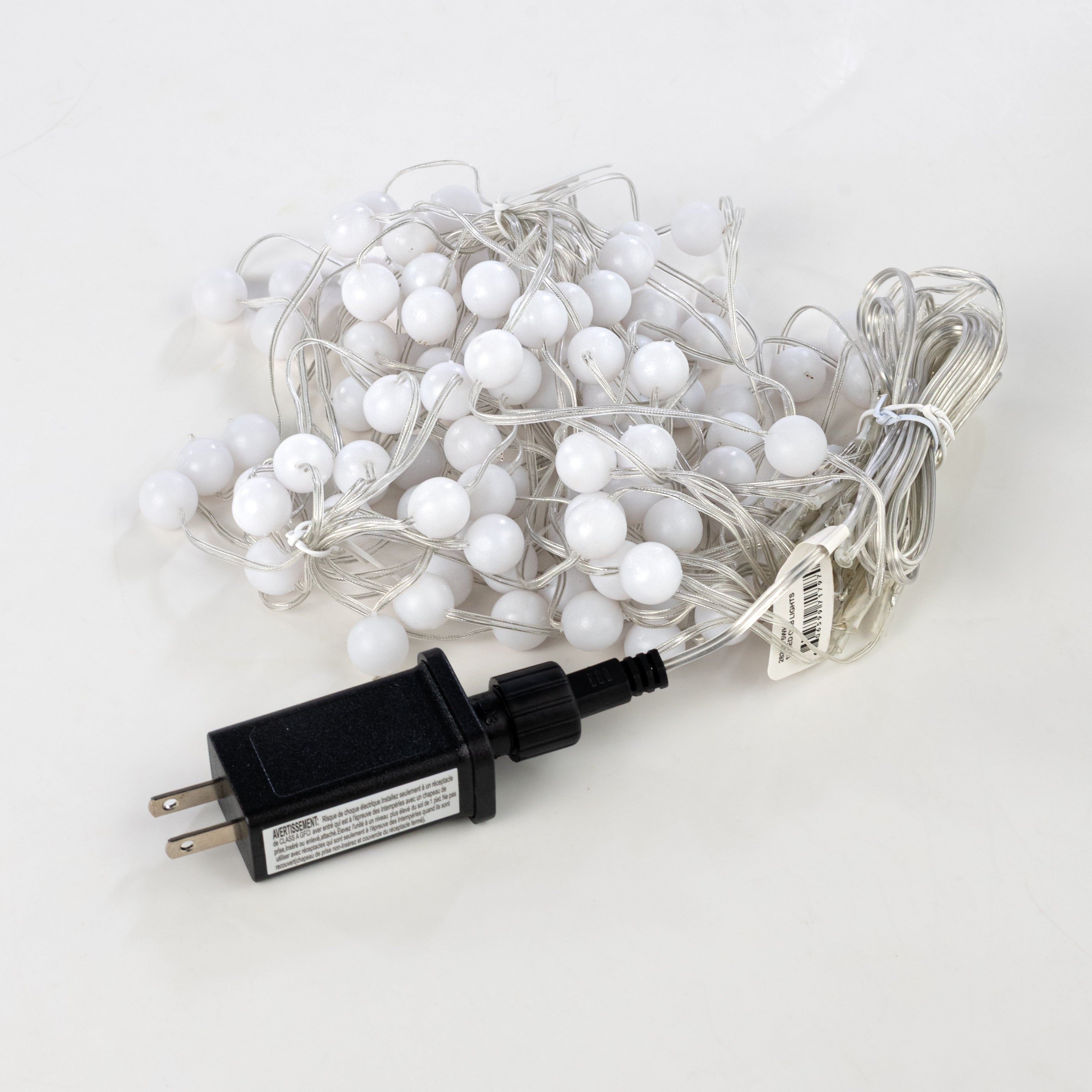 15' LED Orb Lights: Warm White
