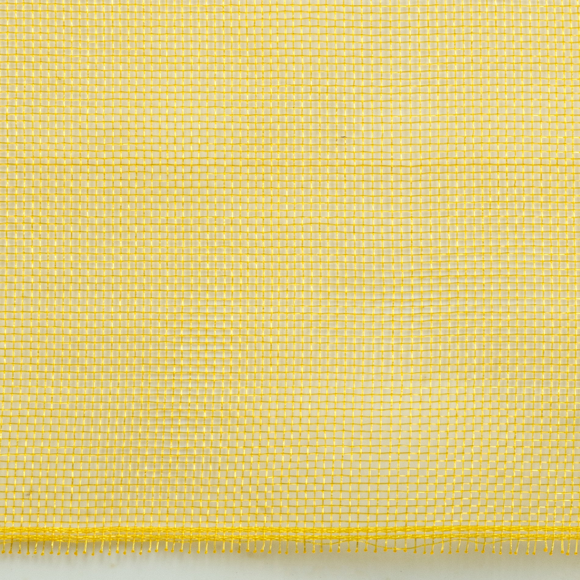 10" Fine Weave Deco Mesh: Bright Golden Yellow