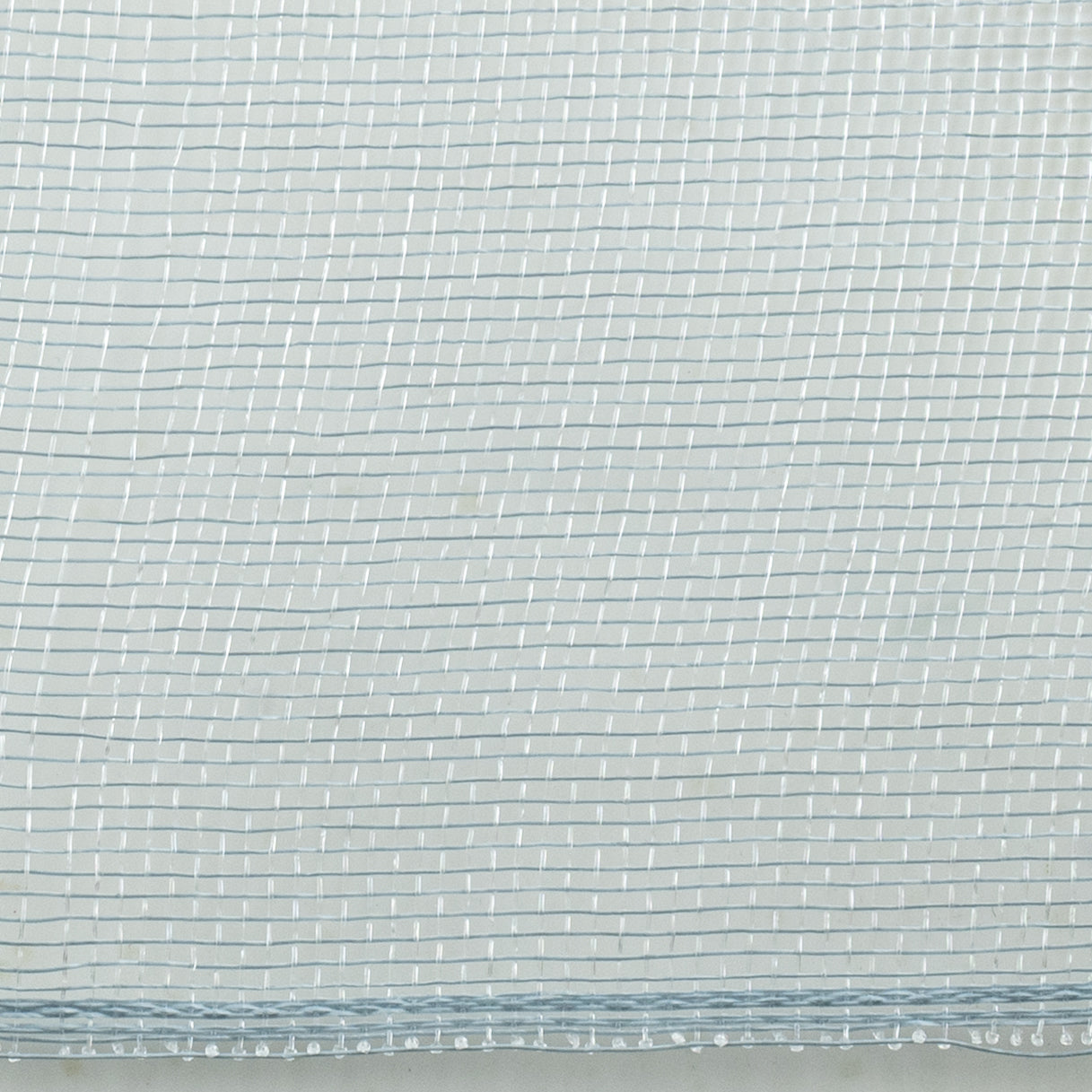 10" Fine Weave Deco Mesh: Silver Grey