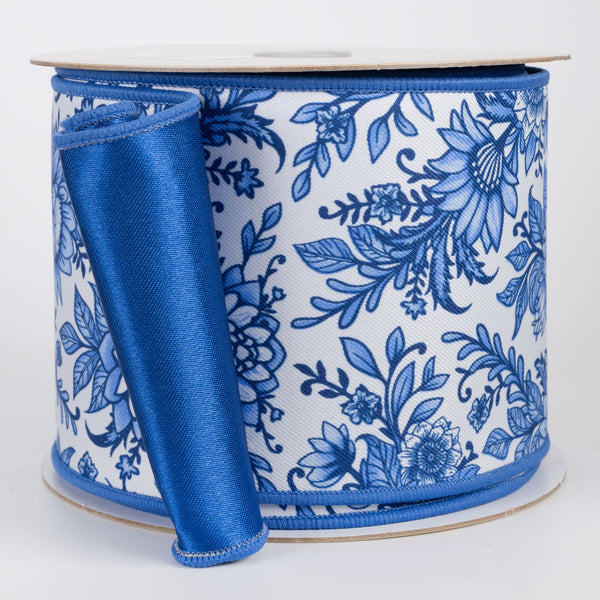 手品 Blue ribbon 2個 blue-and-white-stripe-wired-