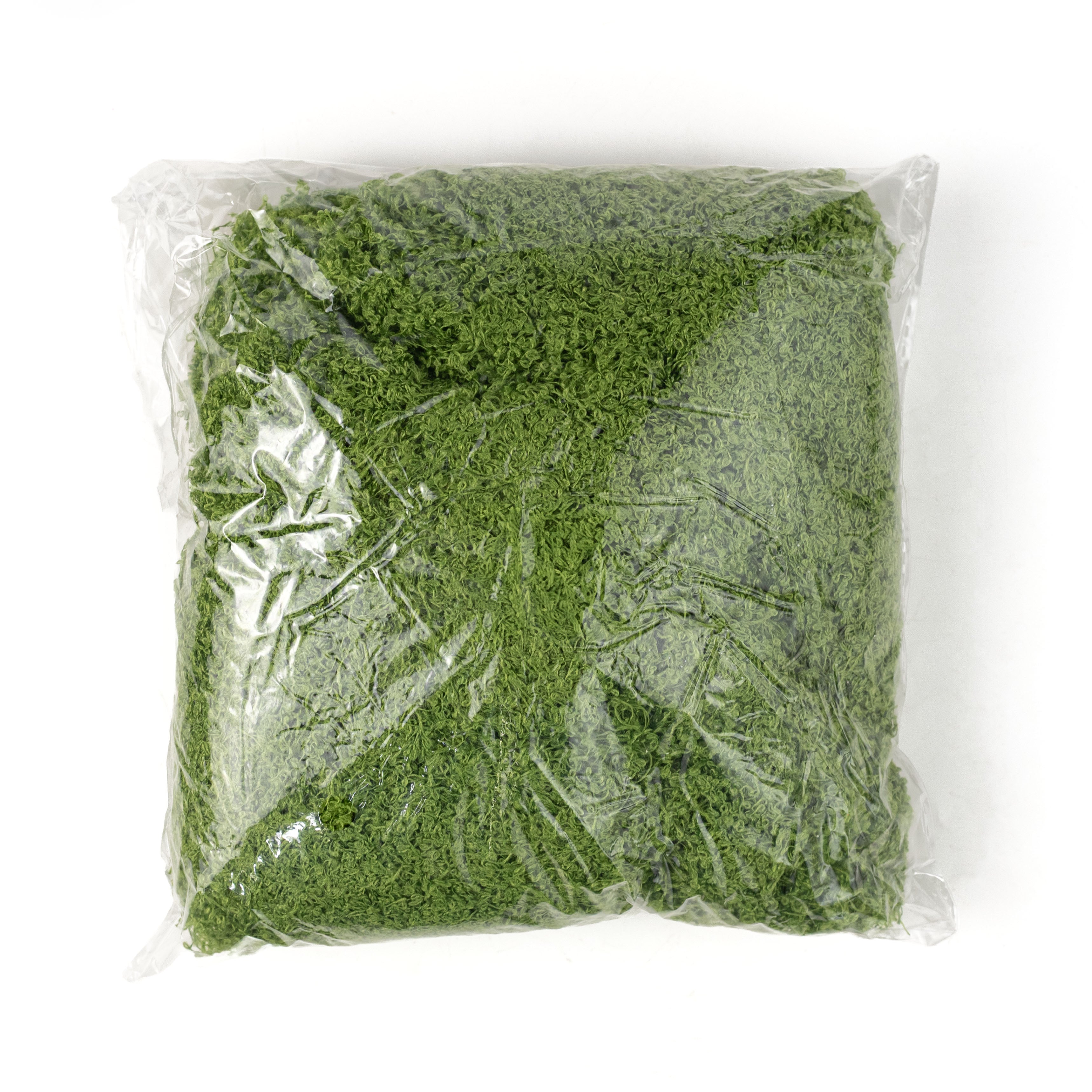 Artificial Fabric Moss: Light Fresh Green (100 Gram Bag)