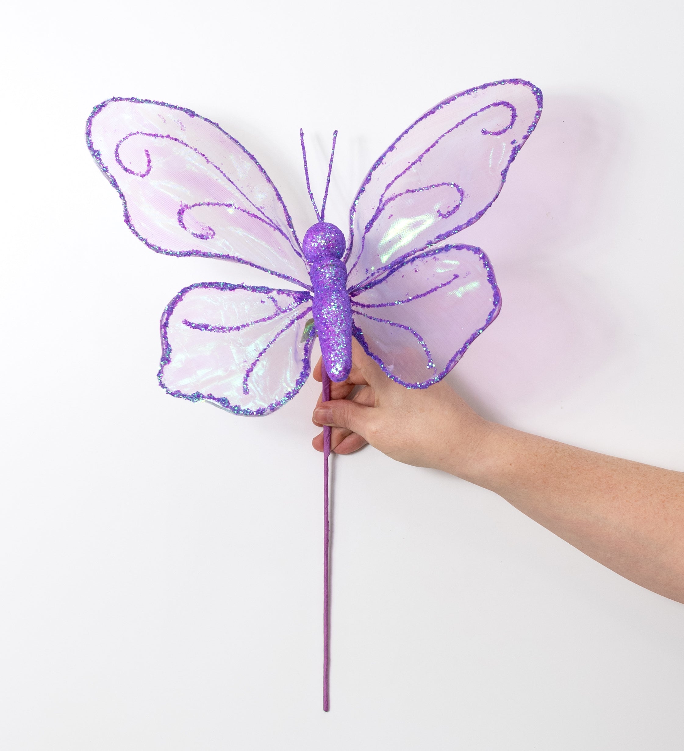 13" x 17" Butterfly Pick: Iridescent Purple