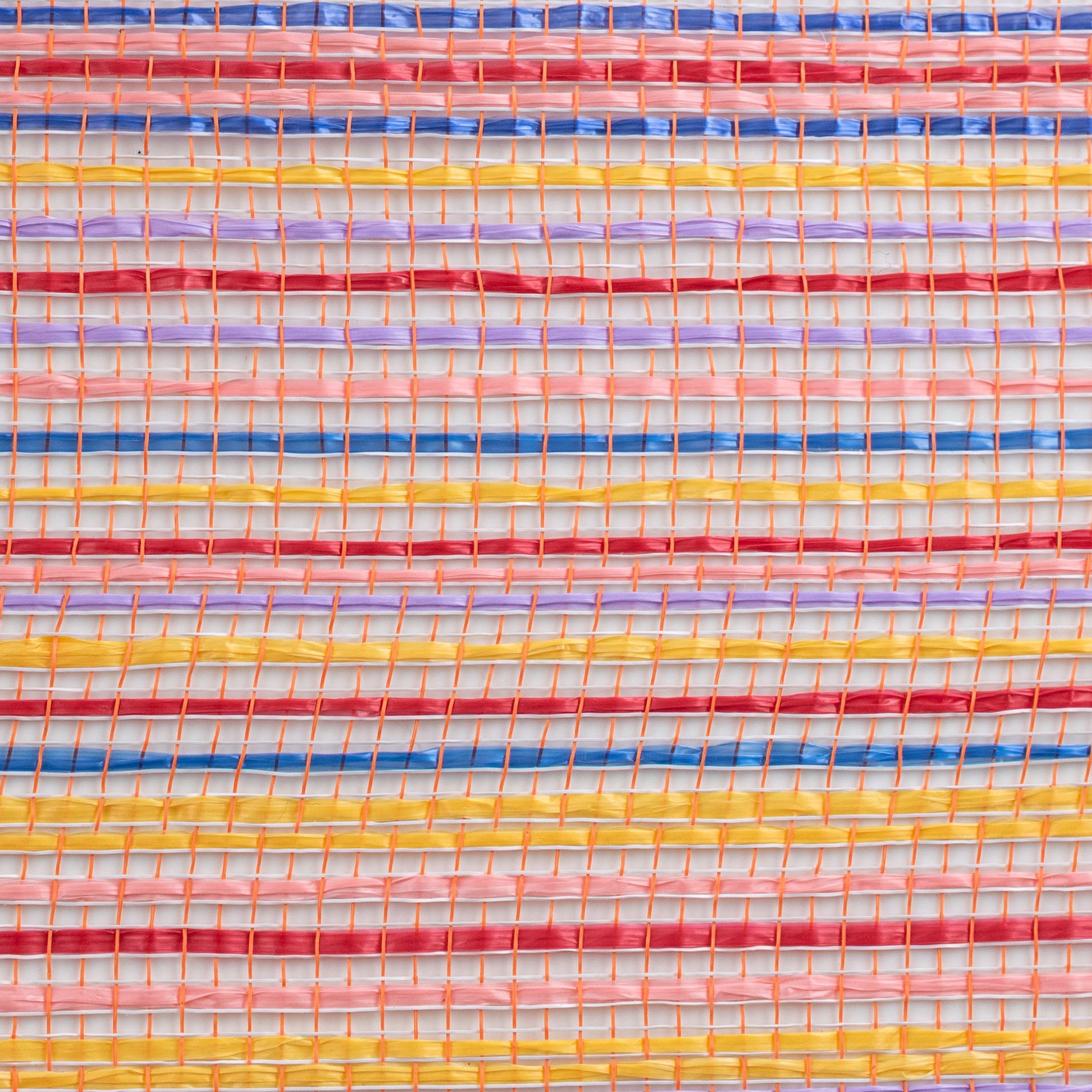 10" Vertical Wide Strip Striation Mesh: Carnival Candy Stripes