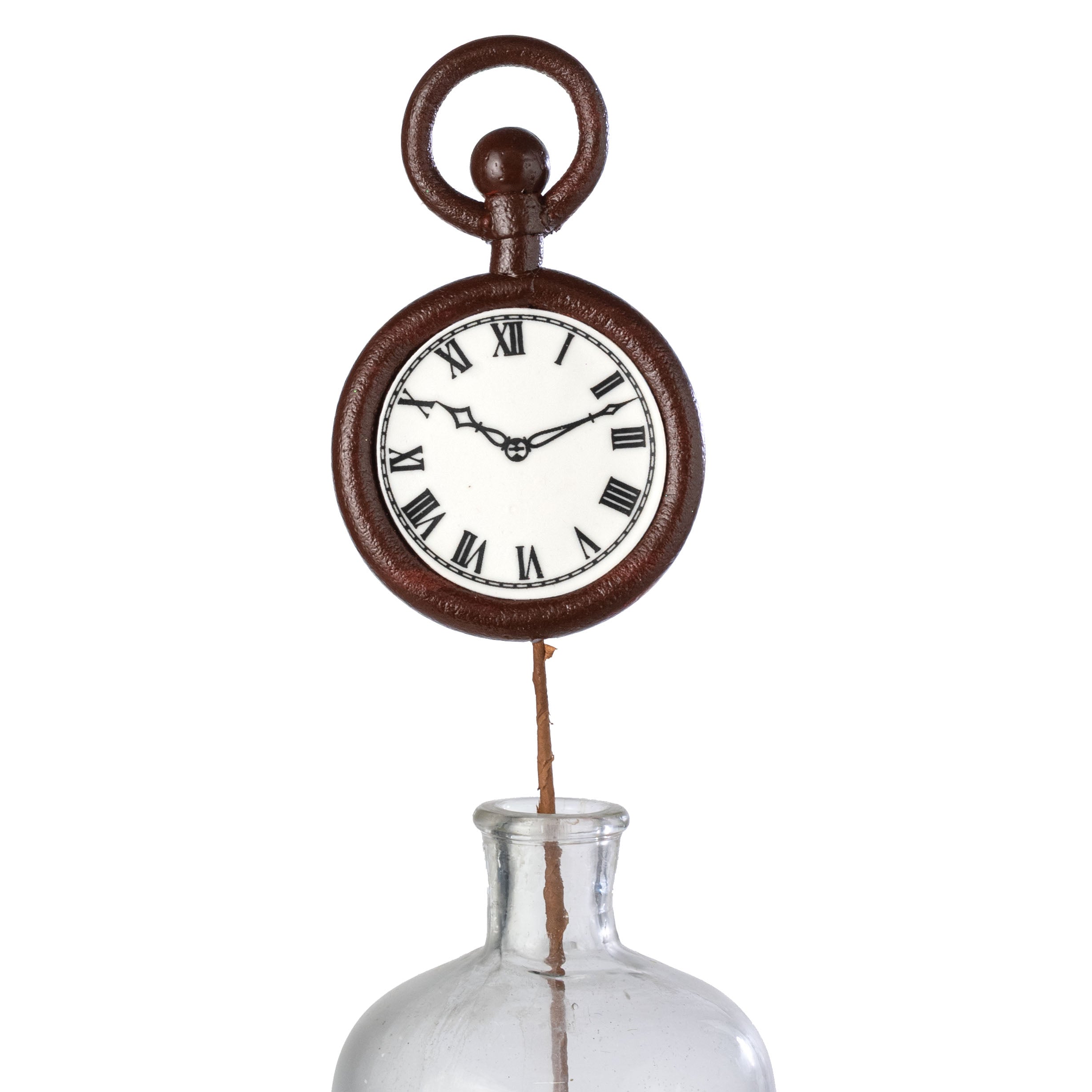 4.5" x 17" Stopwatch Clock Pick: Brown