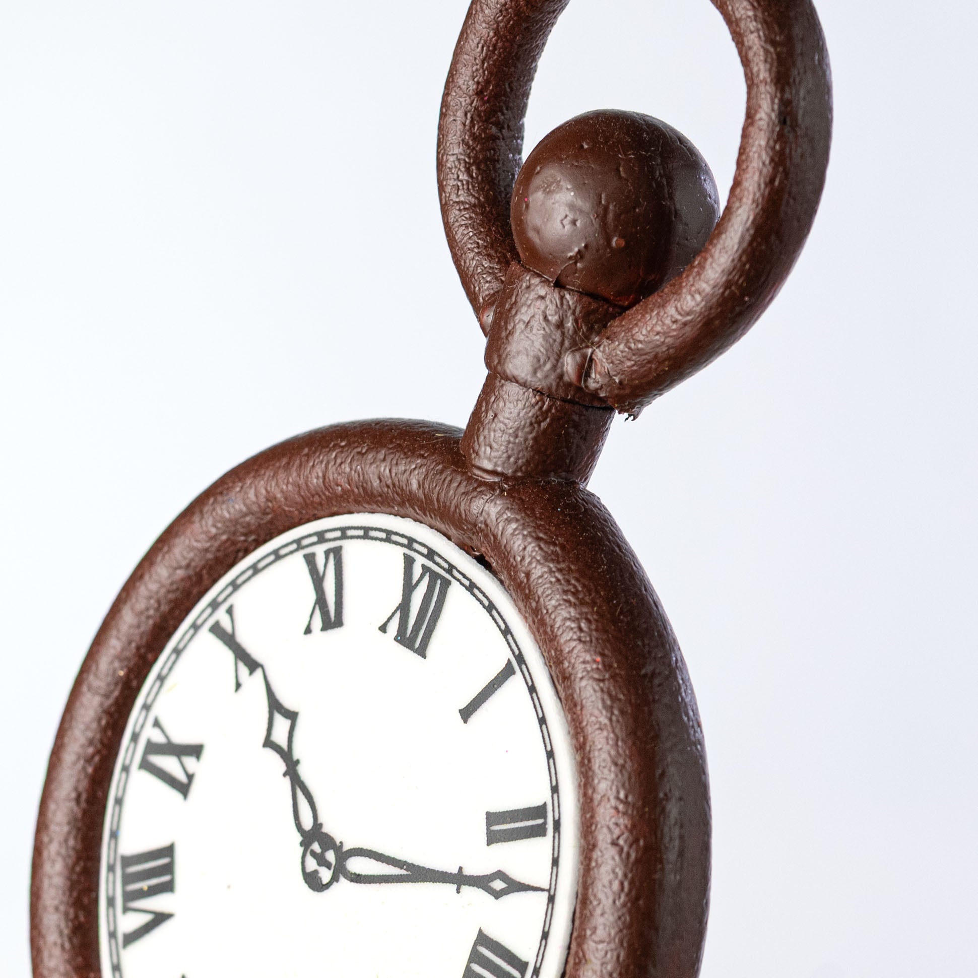 4.5" x 17" Stopwatch Clock Pick: Brown
