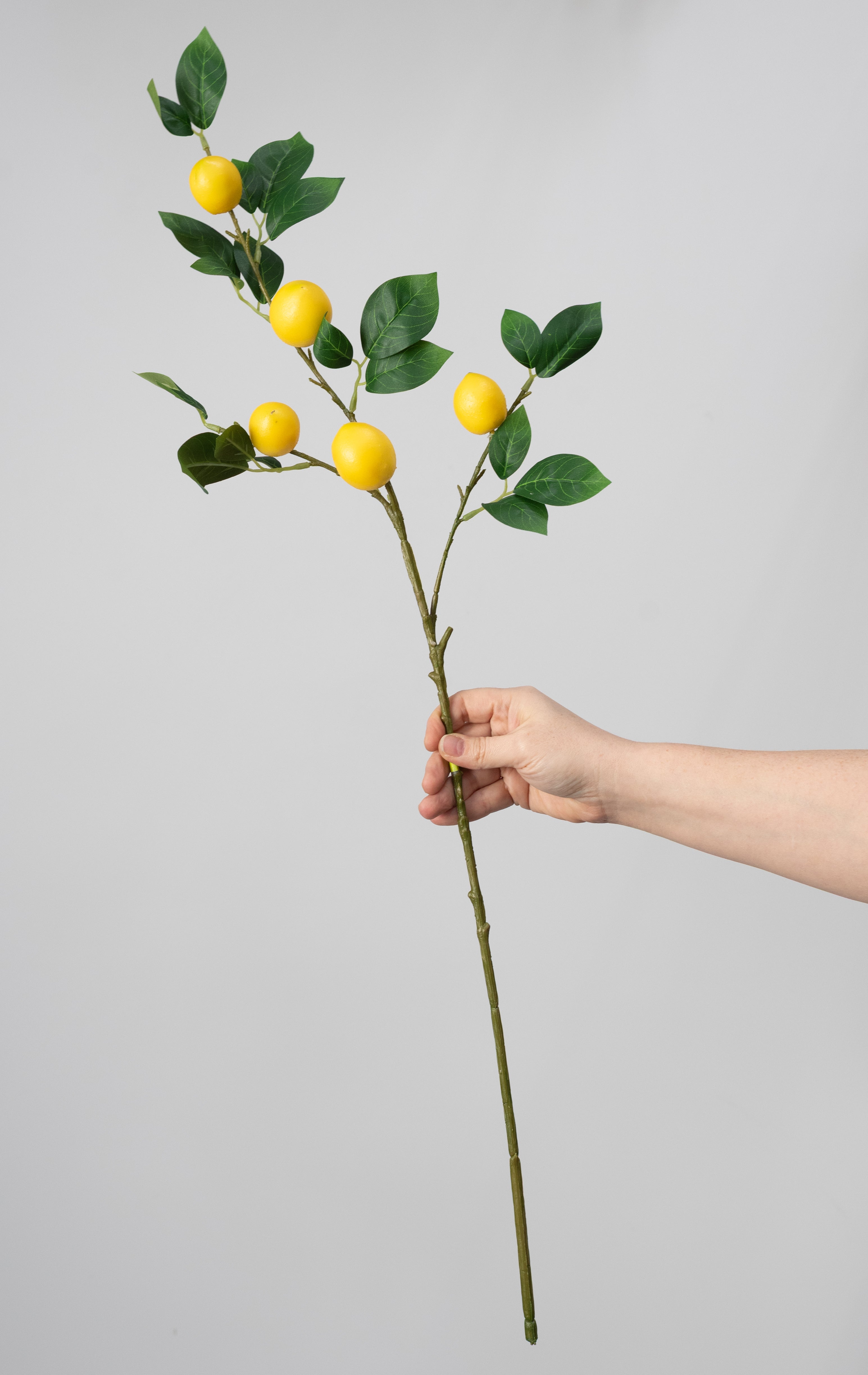 32" Artificial Lemons & Leaves Spray