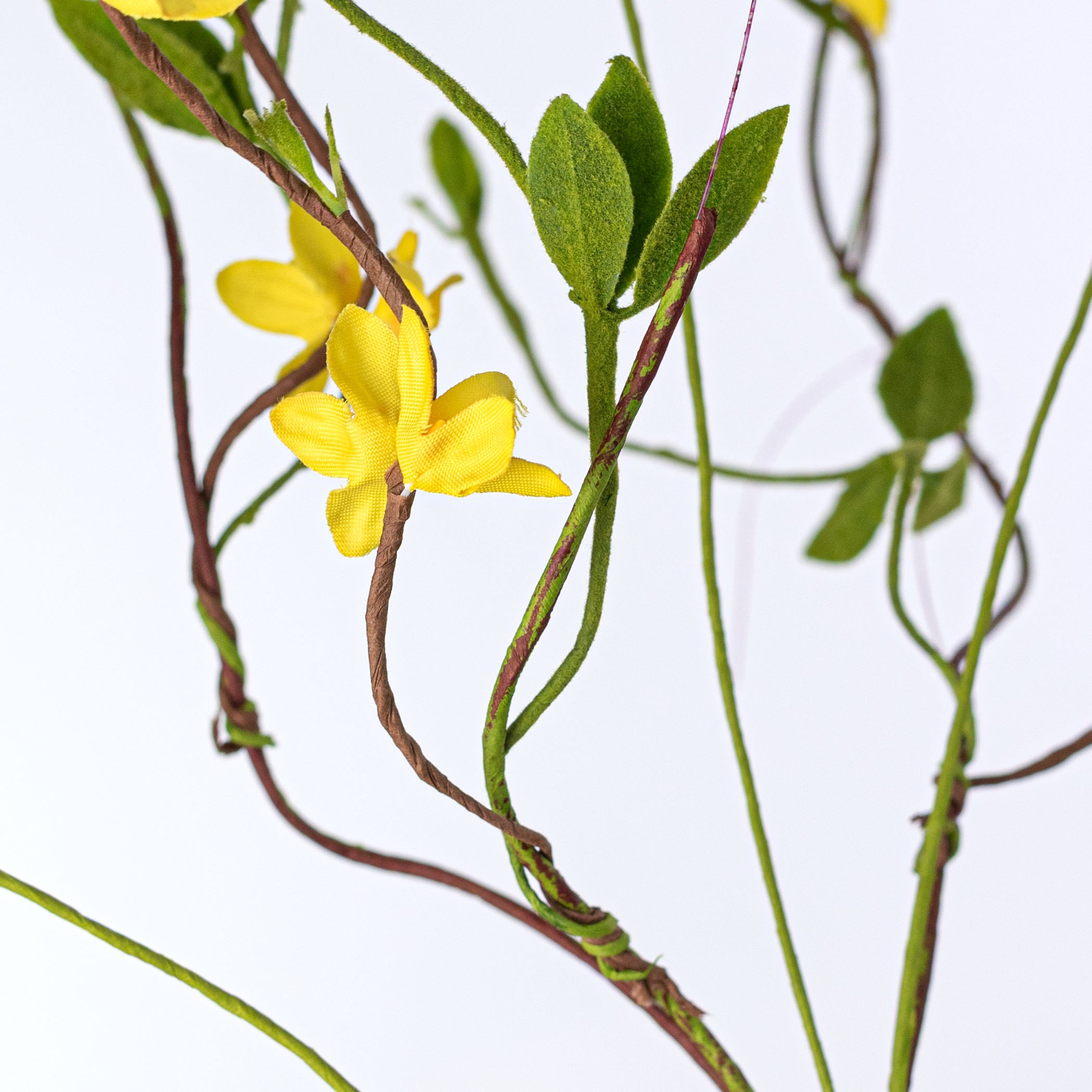 26" Butterfly Twig Spray: Orange