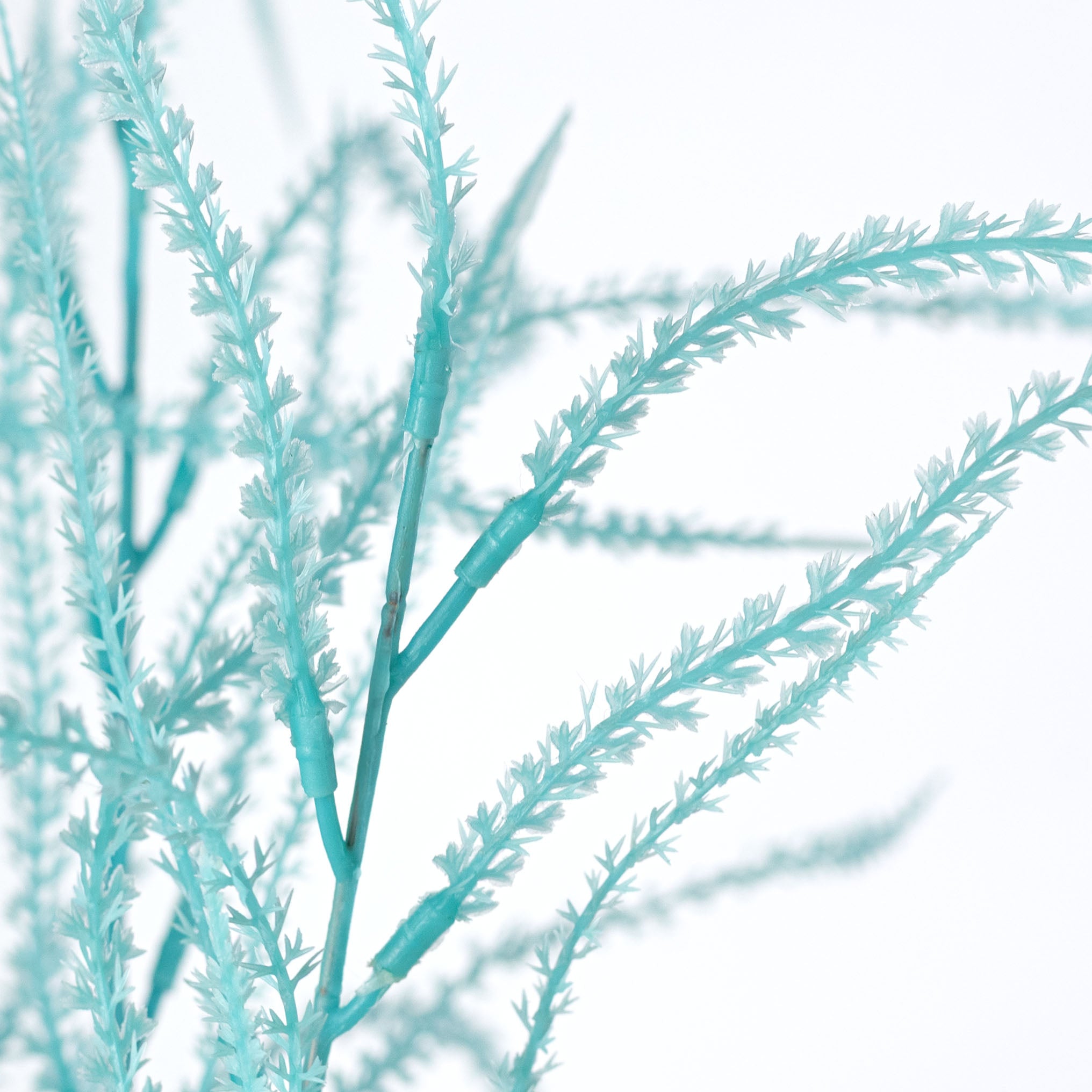 22" Plastic Willow Branches Bush: Light Blue