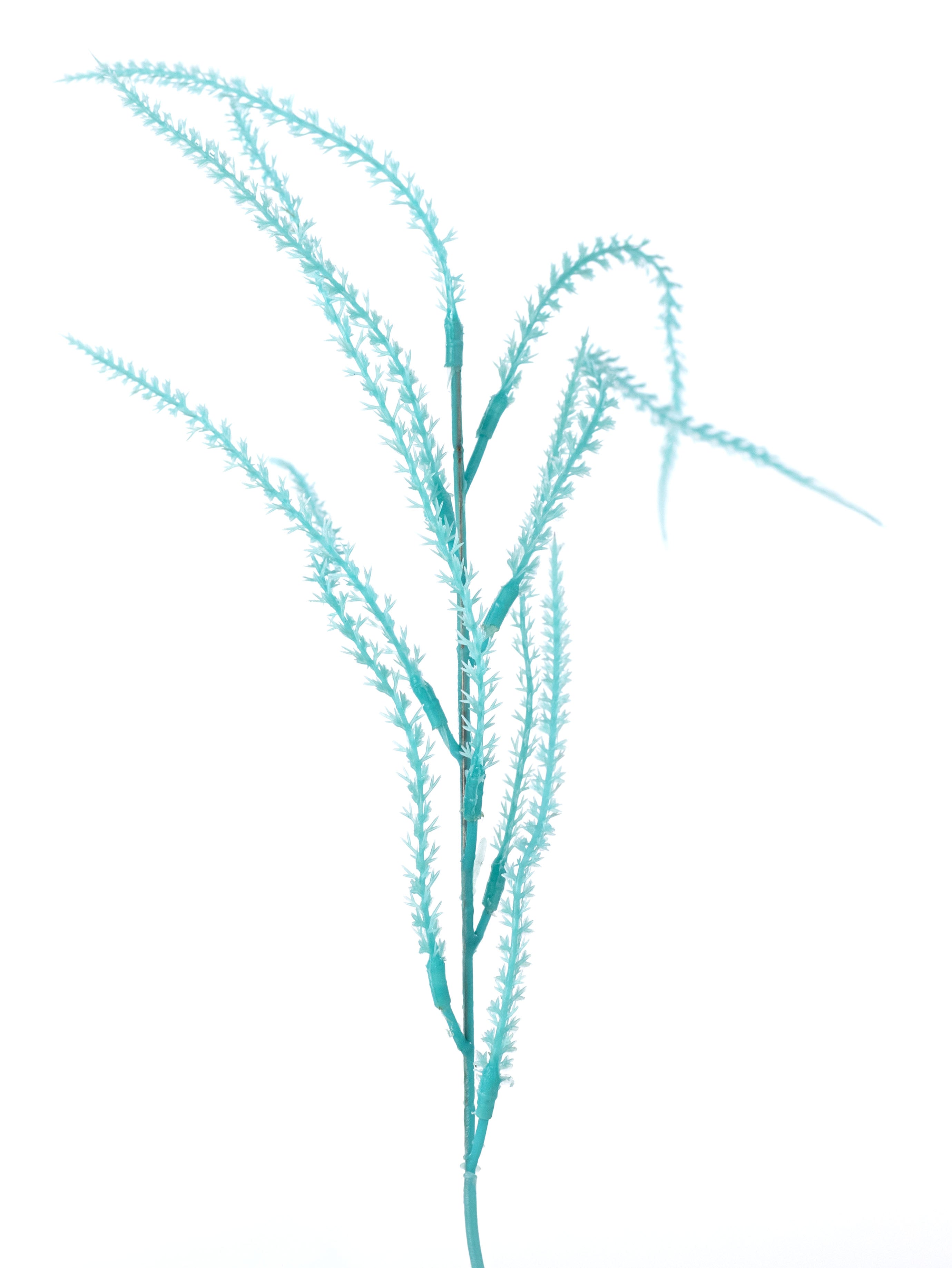 22" Plastic Willow Branches Bush: Light Blue