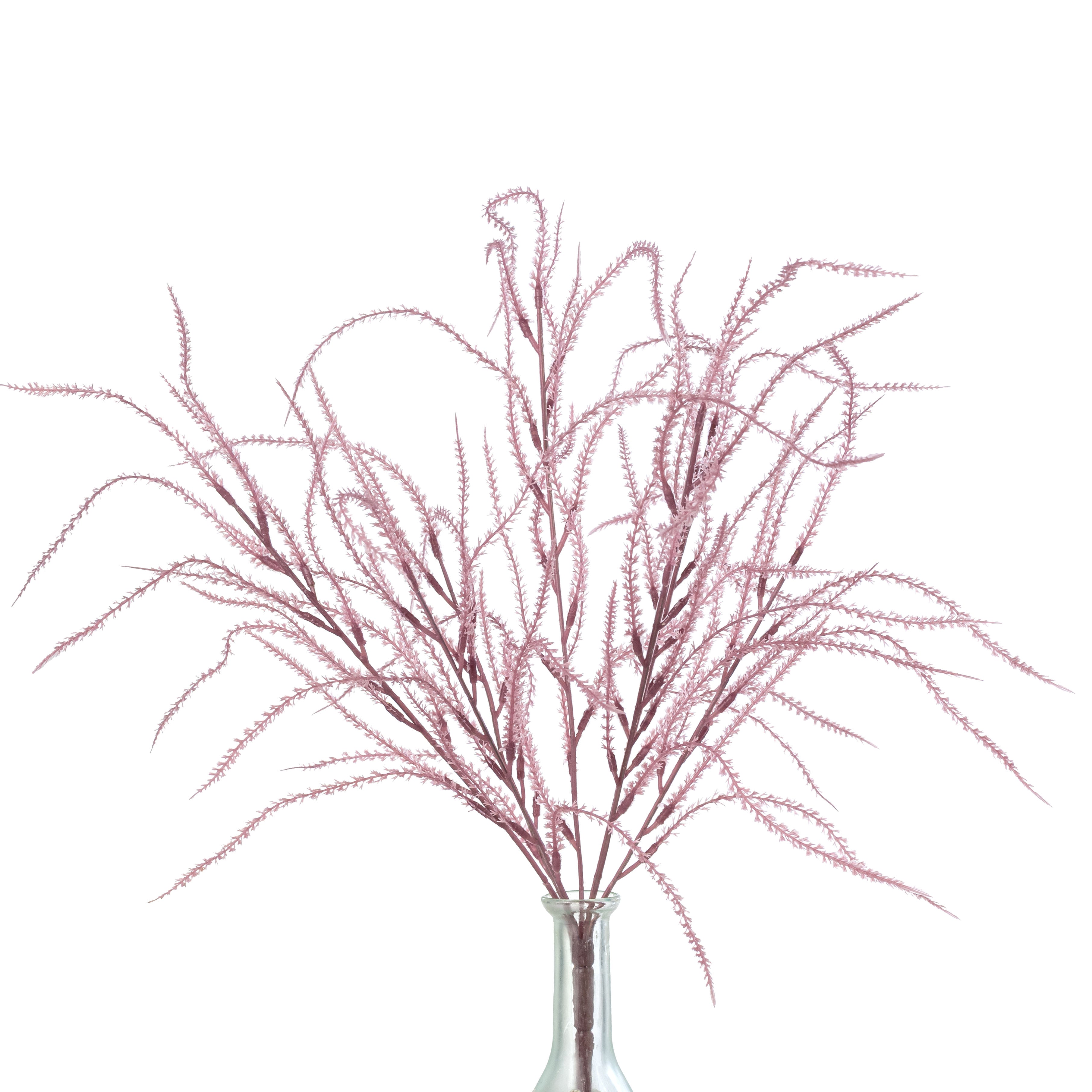 22" Plastic Willow Branches Bush: Mauve Pink