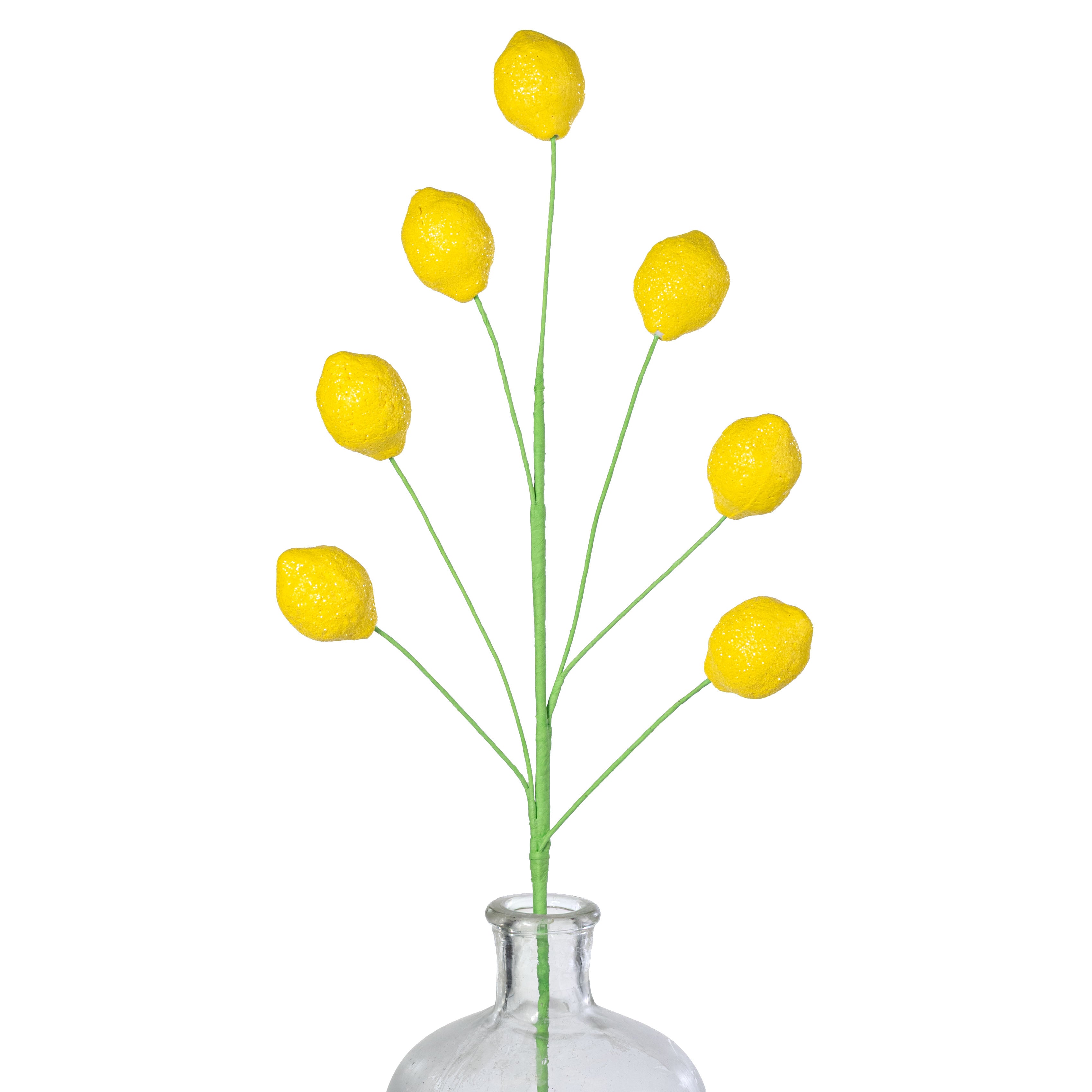 24" Artificial Lemons Spray